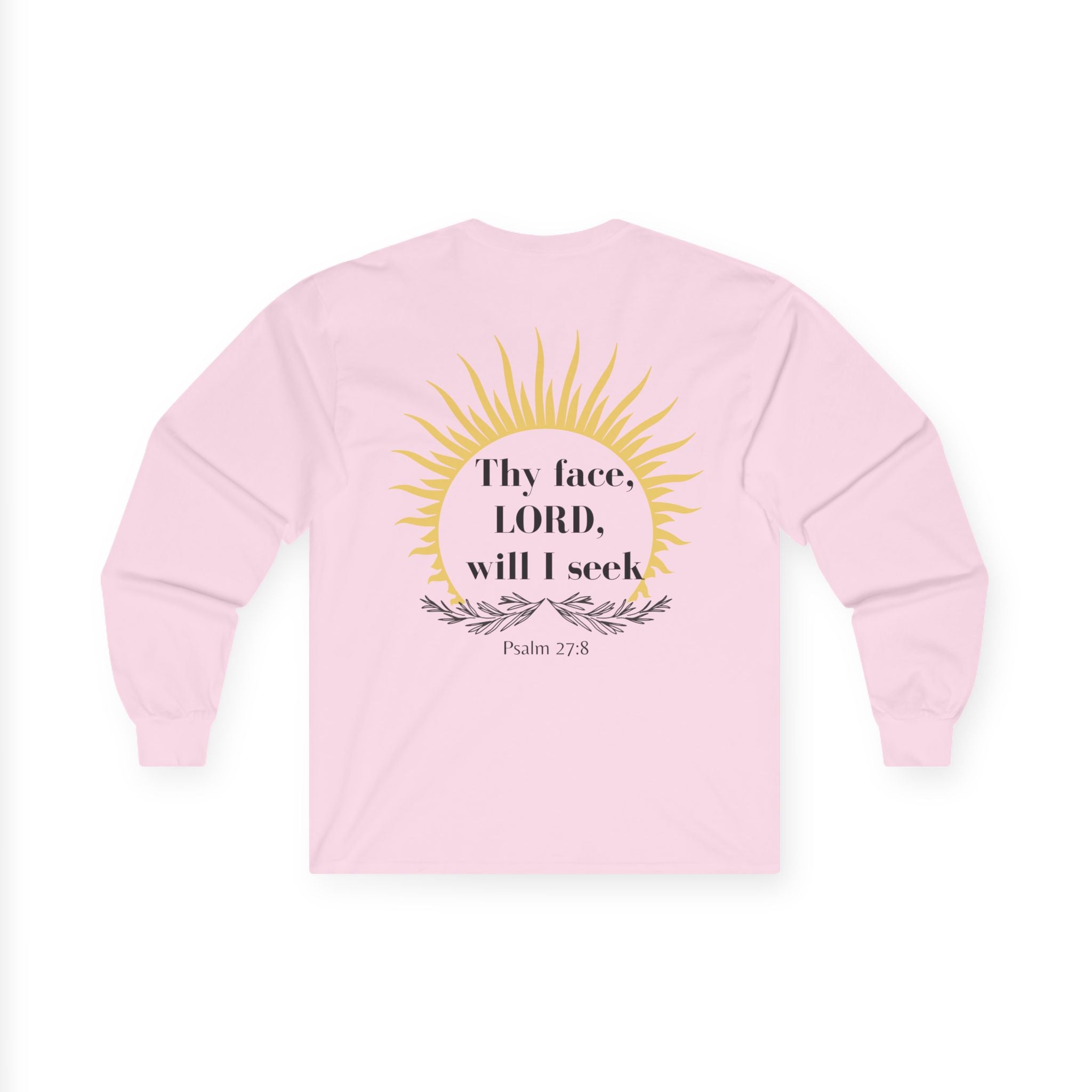 Seek His Face Unisex Long sleeve