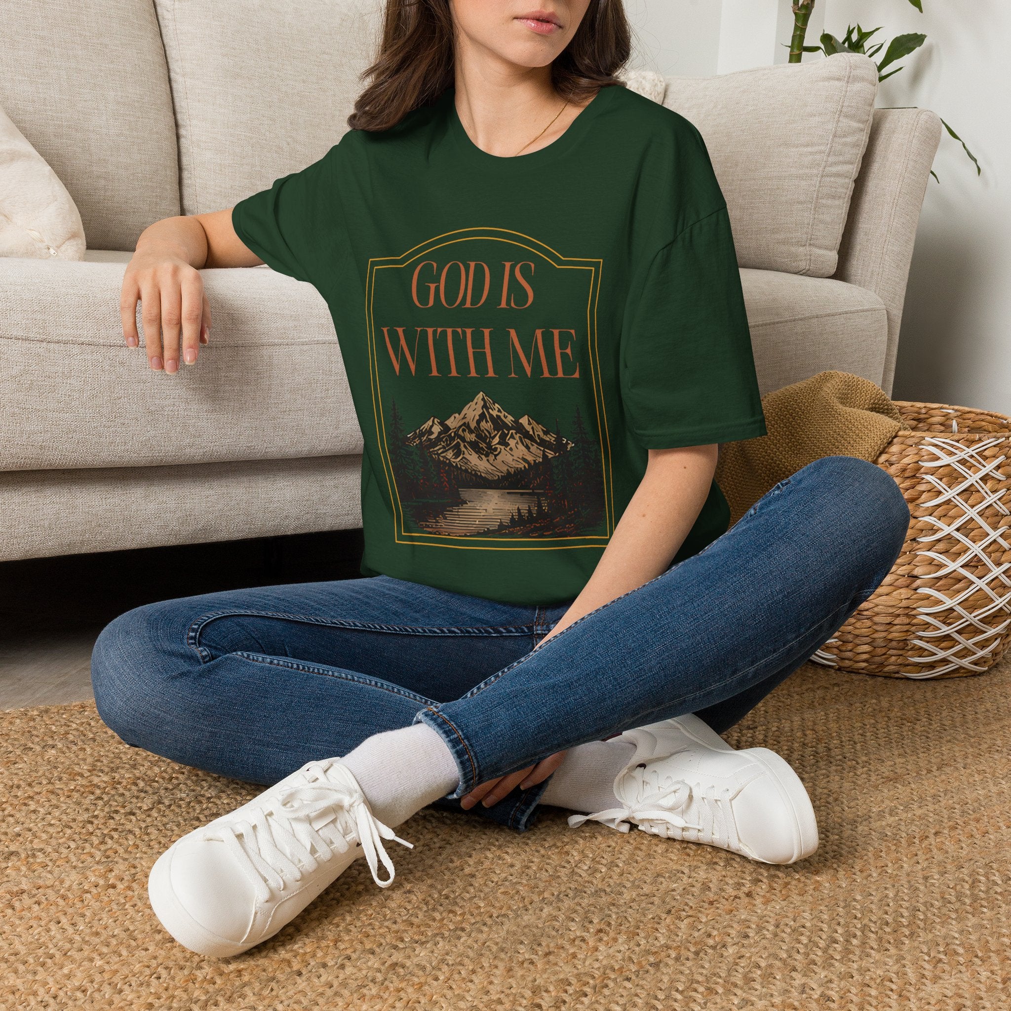 God is With Me T-shirt