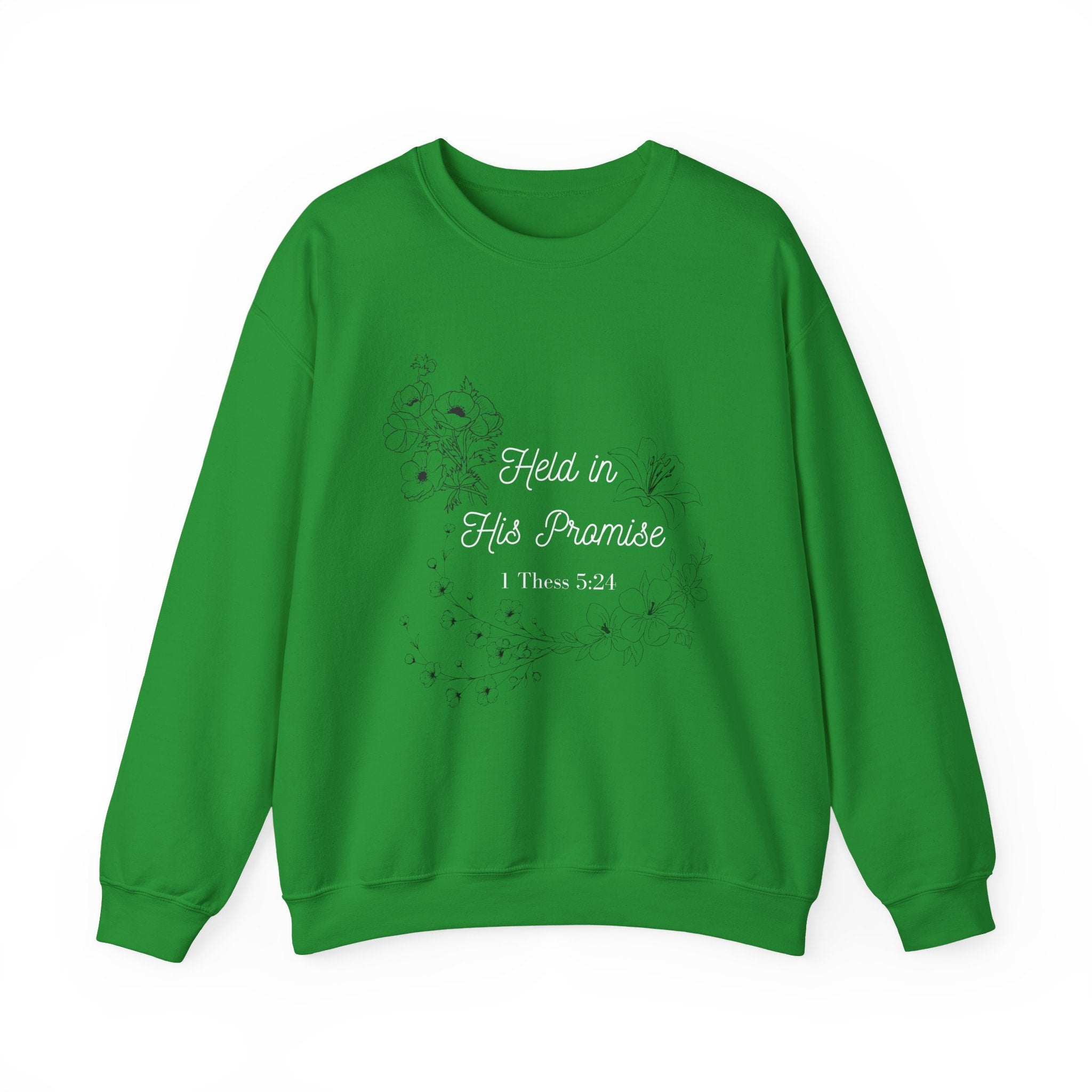 Held in His Promise Crewneck Sweatshirt