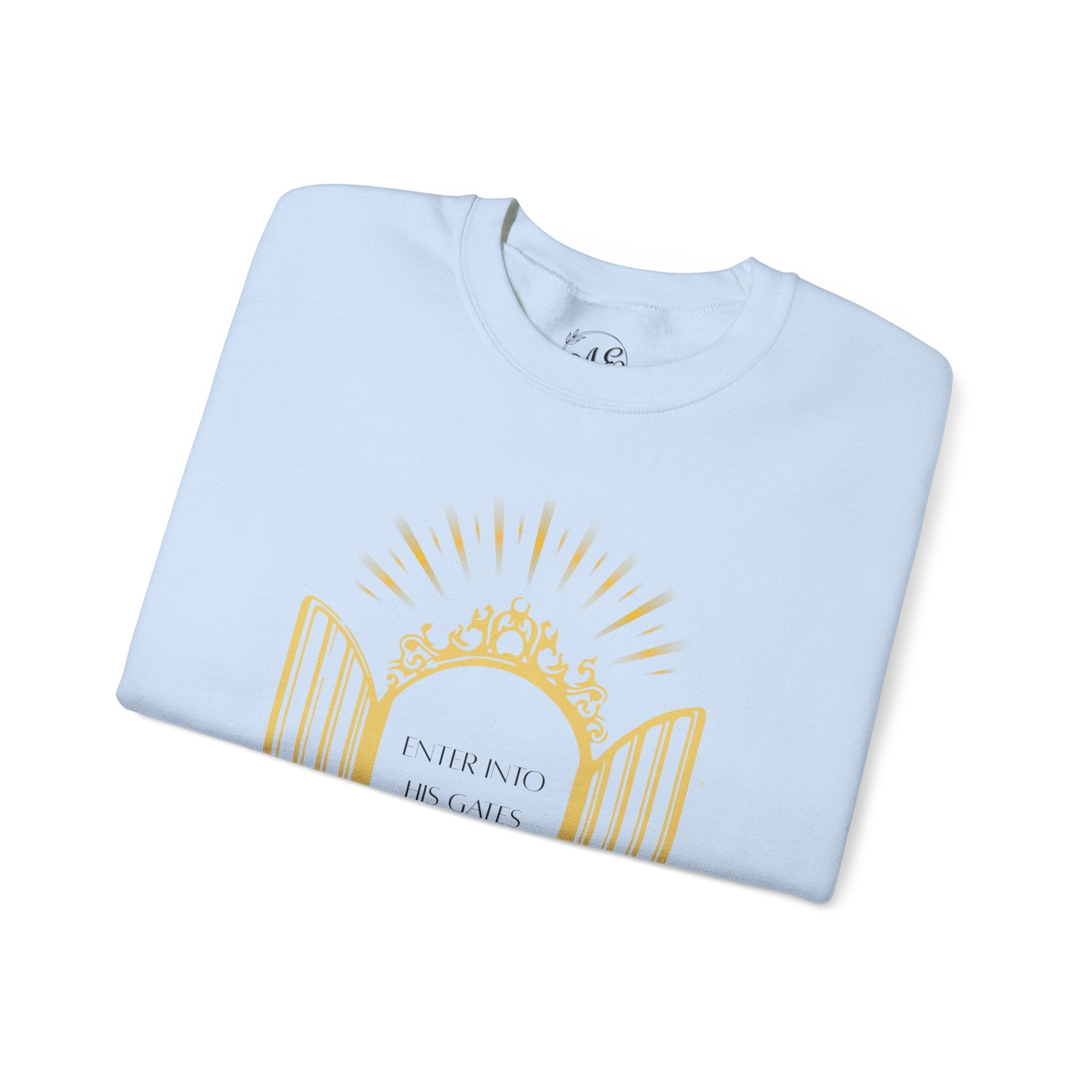 Enter Into His Gates Crewneck Sweatshirt