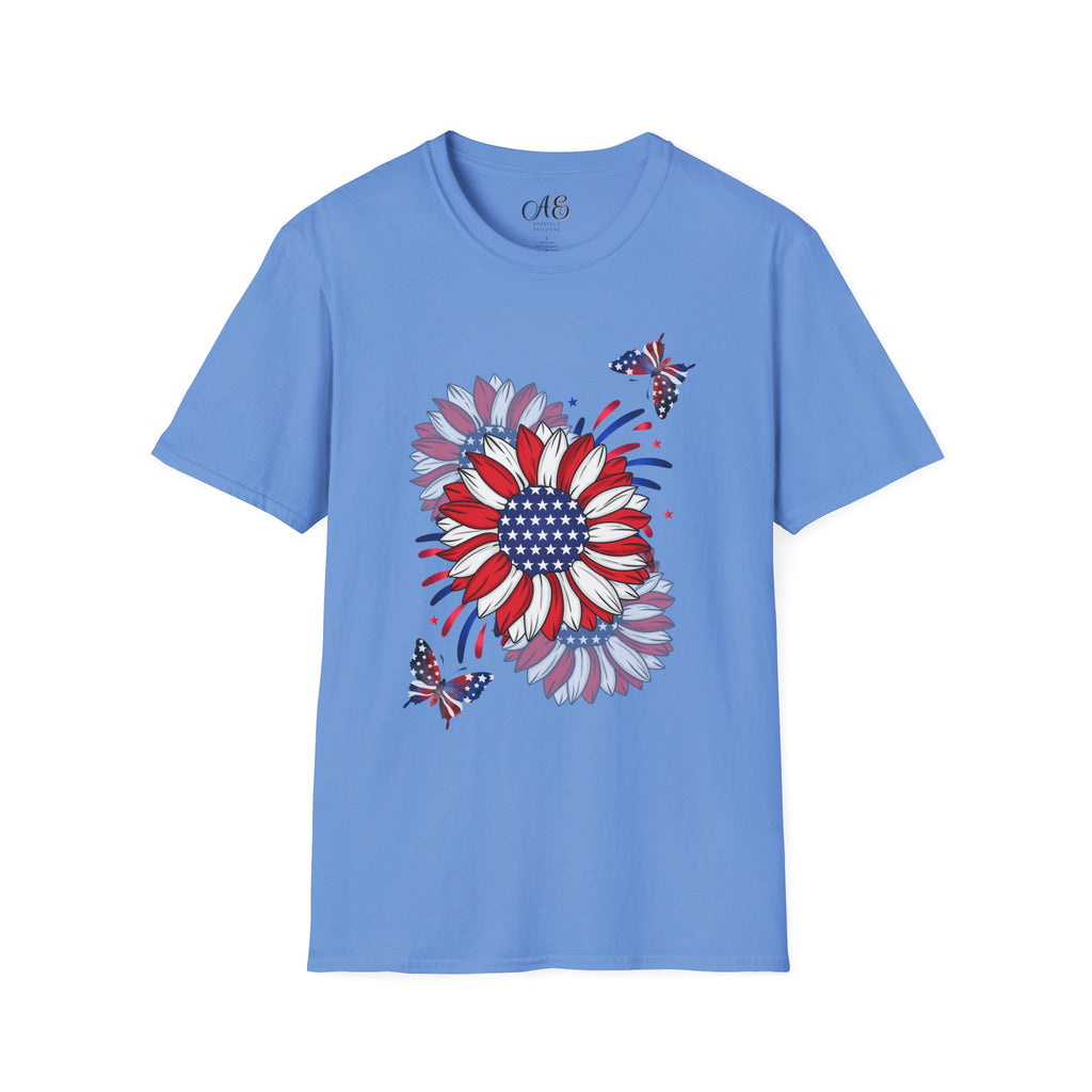 Flowers & Butterflies - Red Edition Classic Fit T-shirt