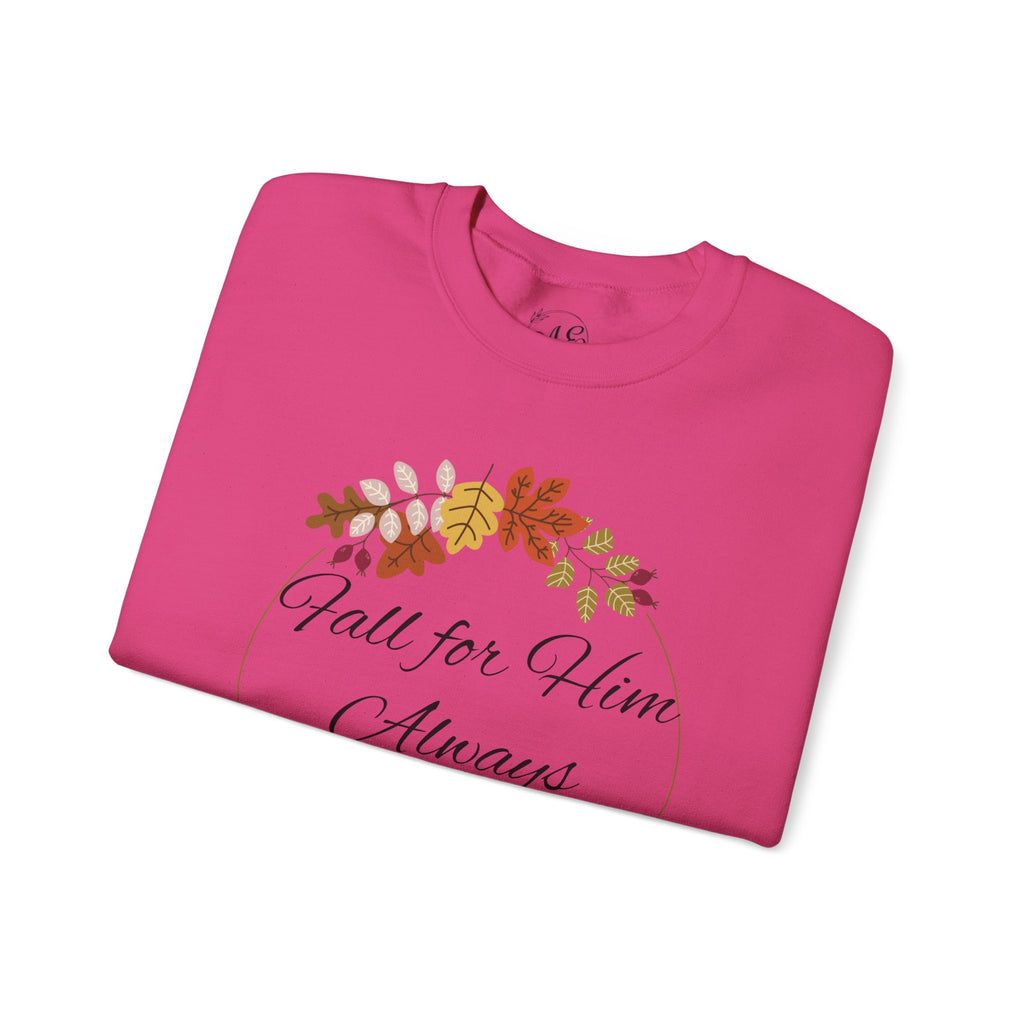 Fall for Him Crewneck Sweatshirt