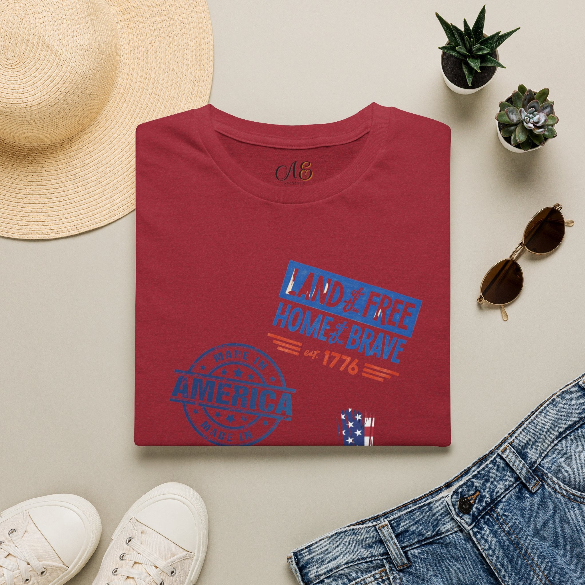 America - Blue Edition Classic Fit T-shirt