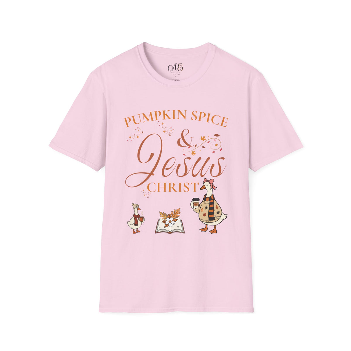 Pumpkin Spice & Jesus T-shirt