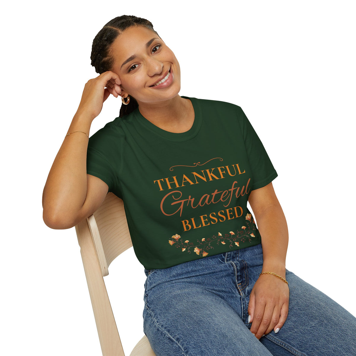 Thankful, Grateful, Blessed T-shirt