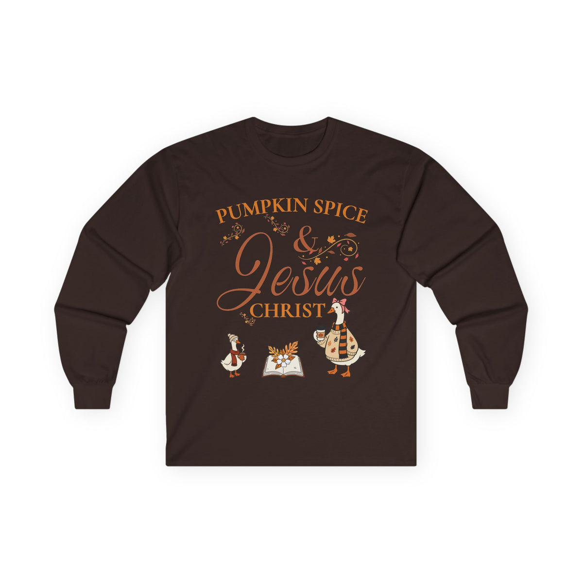 Pumpkin Spice & Jesus Long sleeve