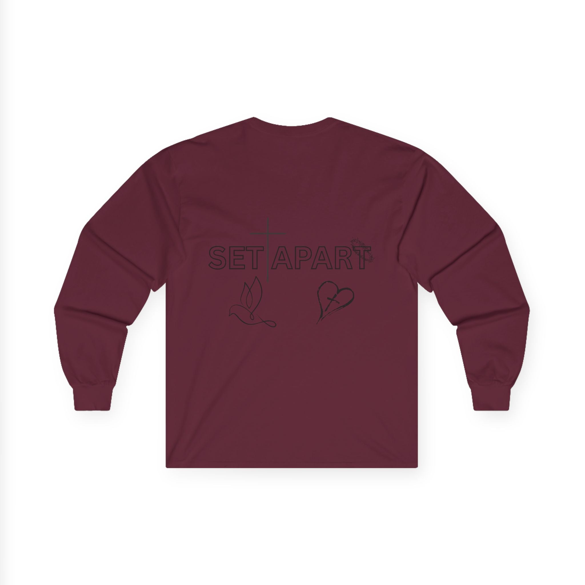 Set Apart Word Art Unisex Long sleeve