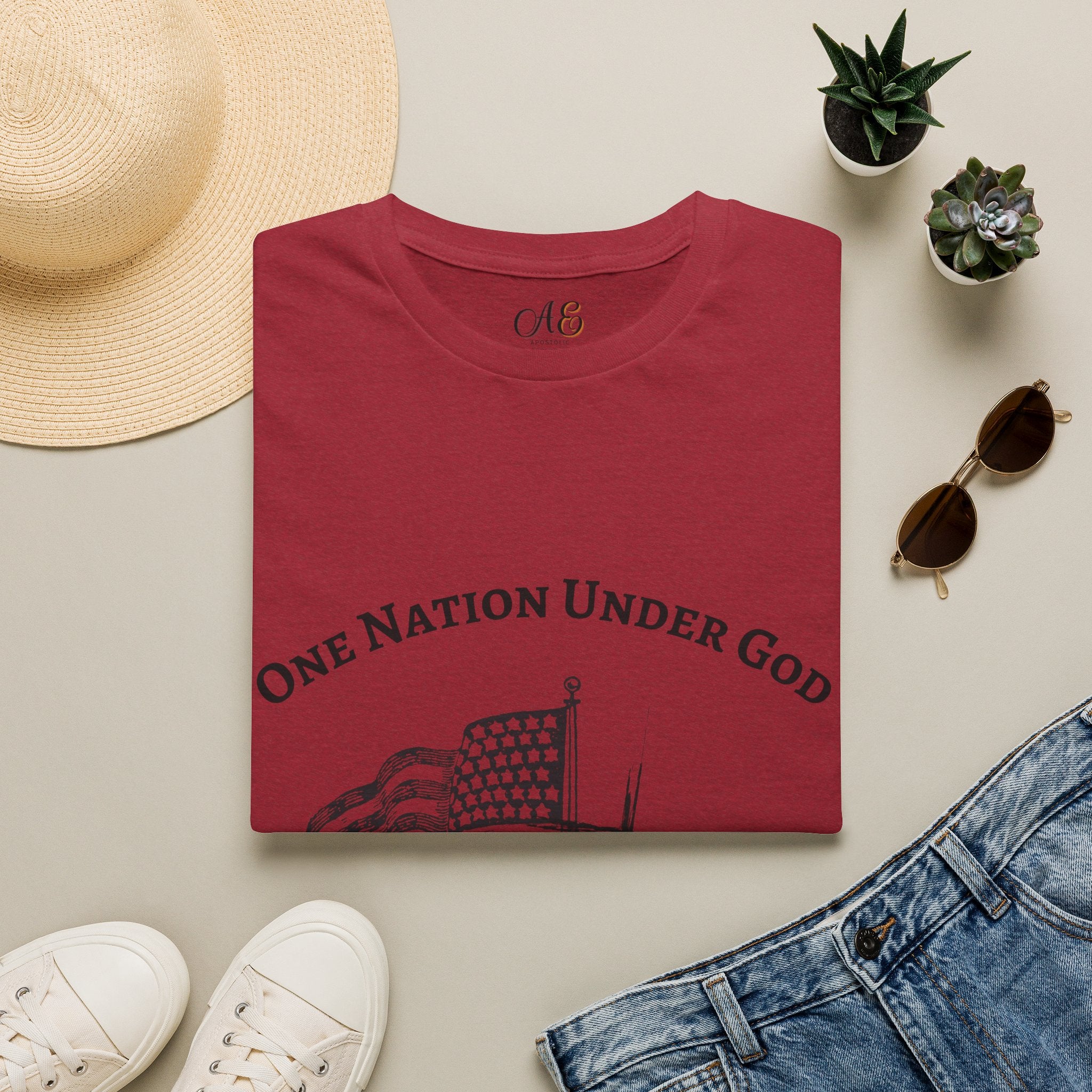 One Nation - Blue Edition Classic Fit T-shirt
