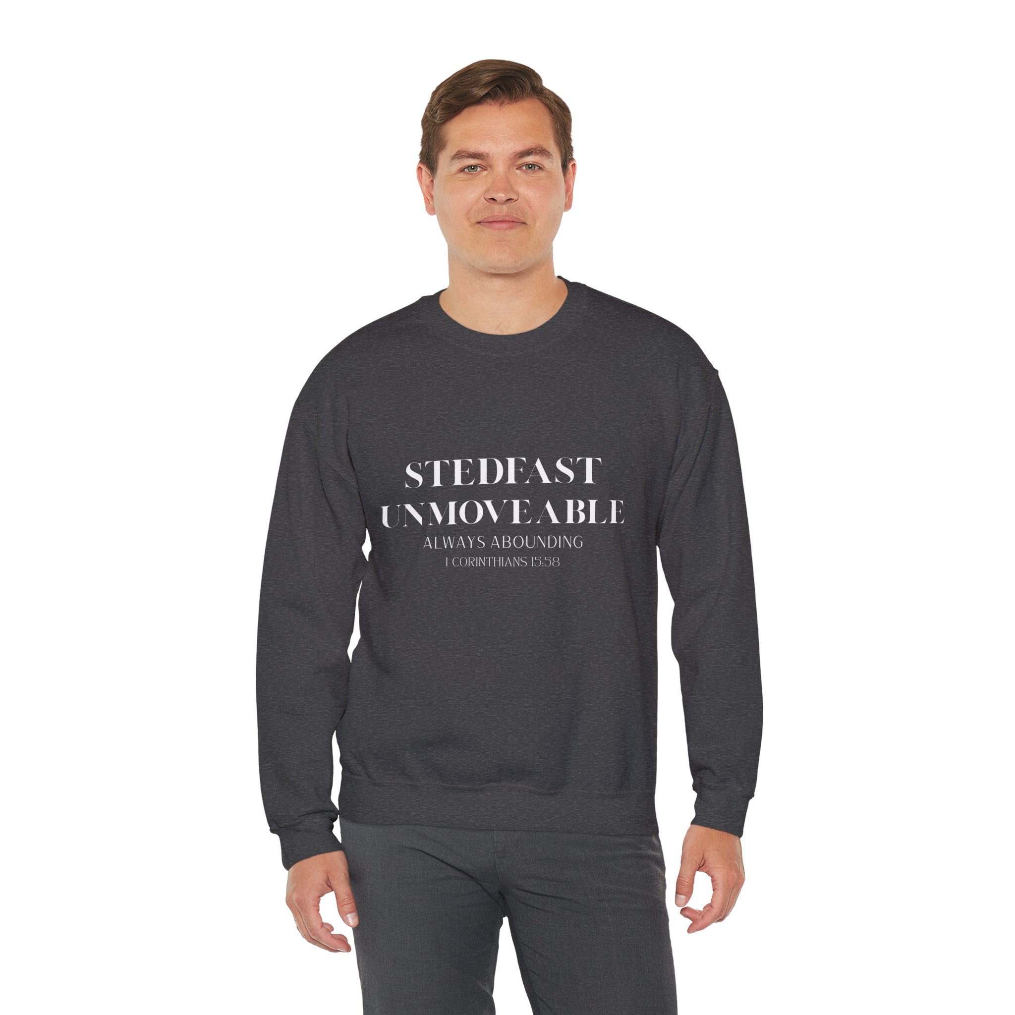 Steadfast Unmovable Crewneck Sweatshirt