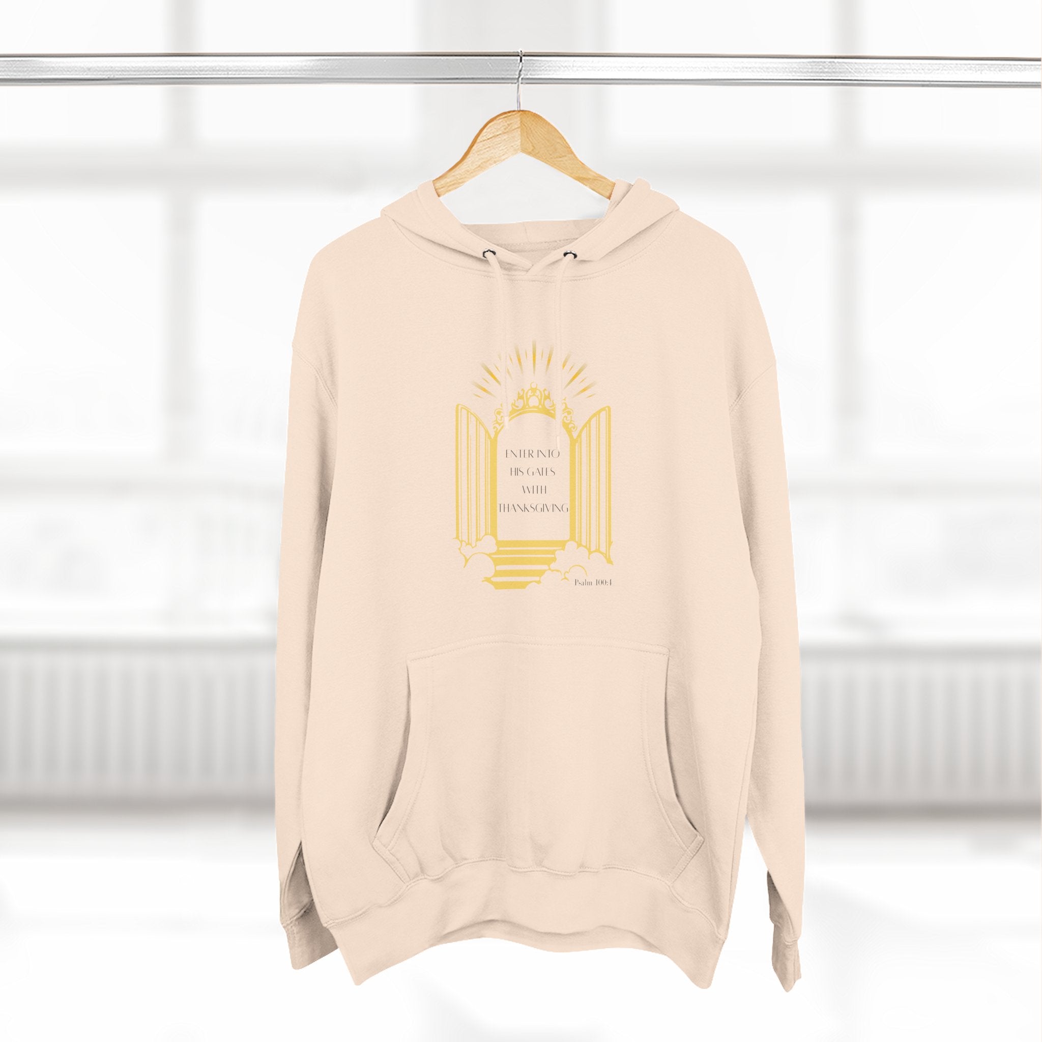 Enter Into His Gates Hoodie