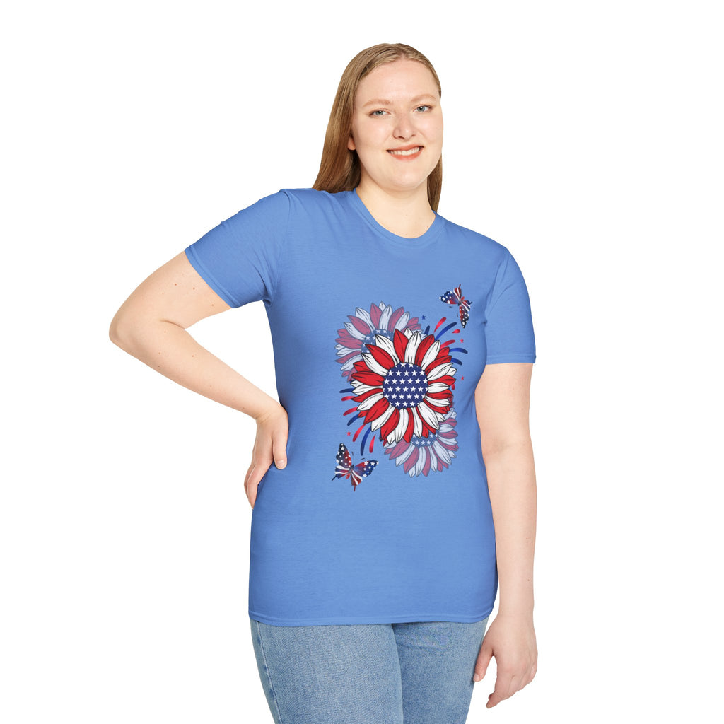 Flowers & Butterflies - Red Edition Classic Fit T-shirt