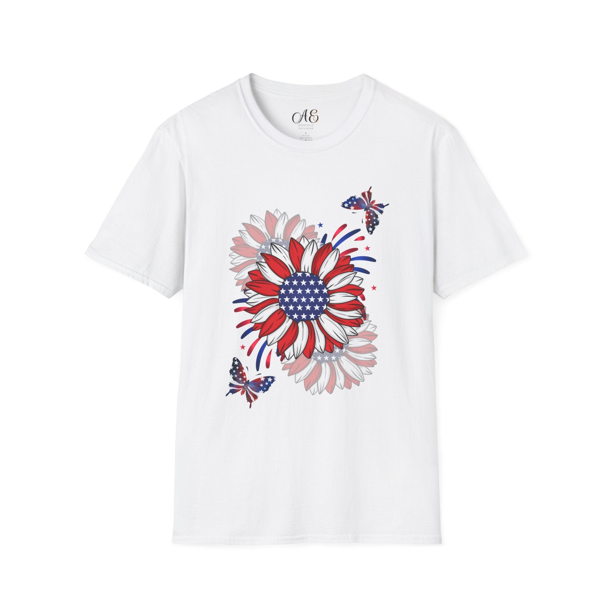 Flowers & Butterflies - Red Edition Classic Fit T-shirt
