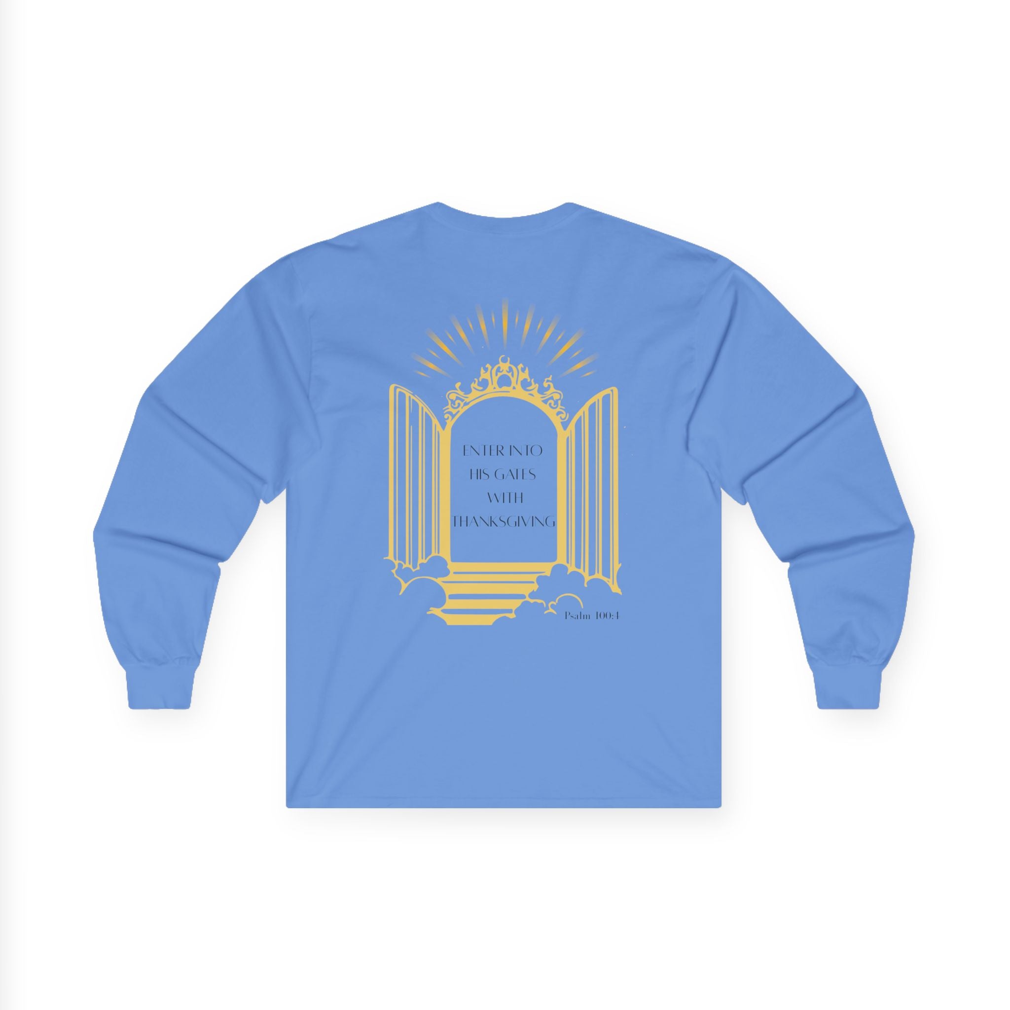 Enter Into His Gates Unisex Long sleeve
