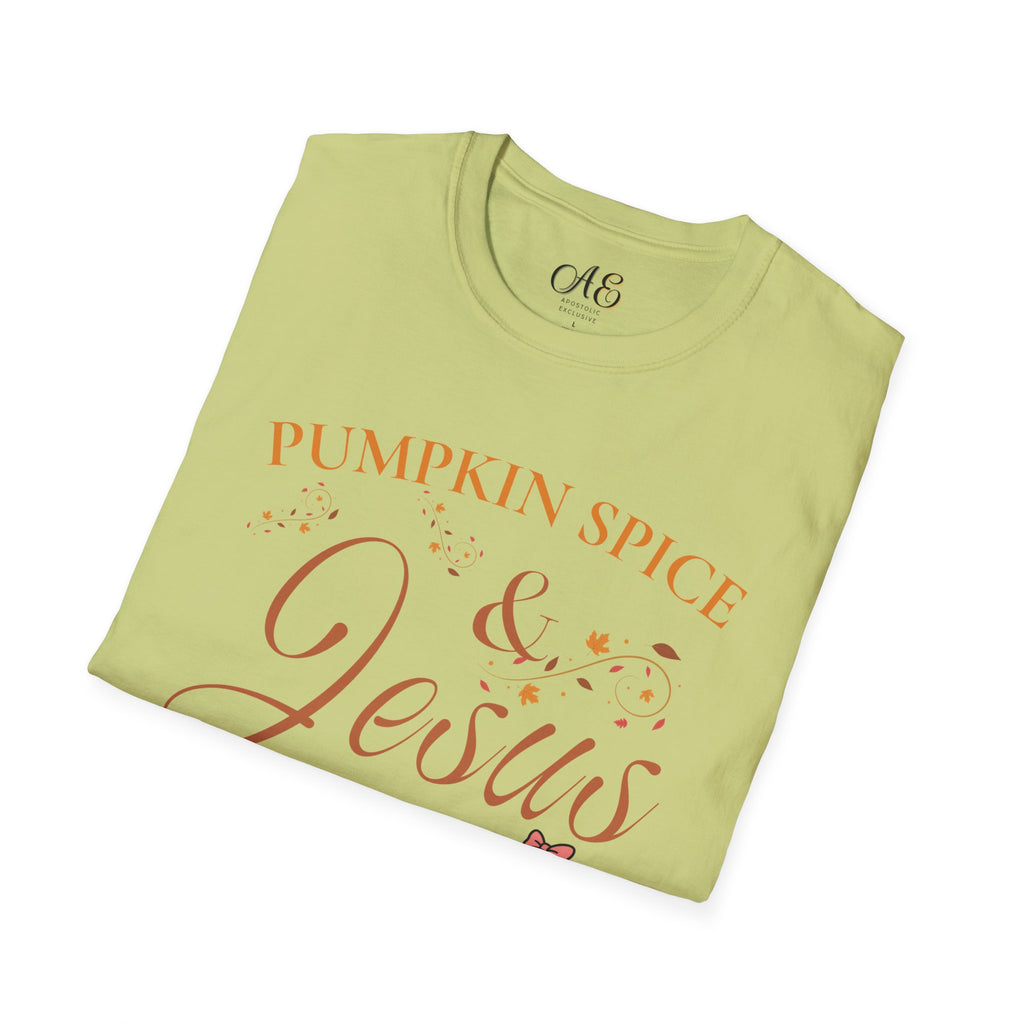 Pumpkin Spice & Jesus T-shirt