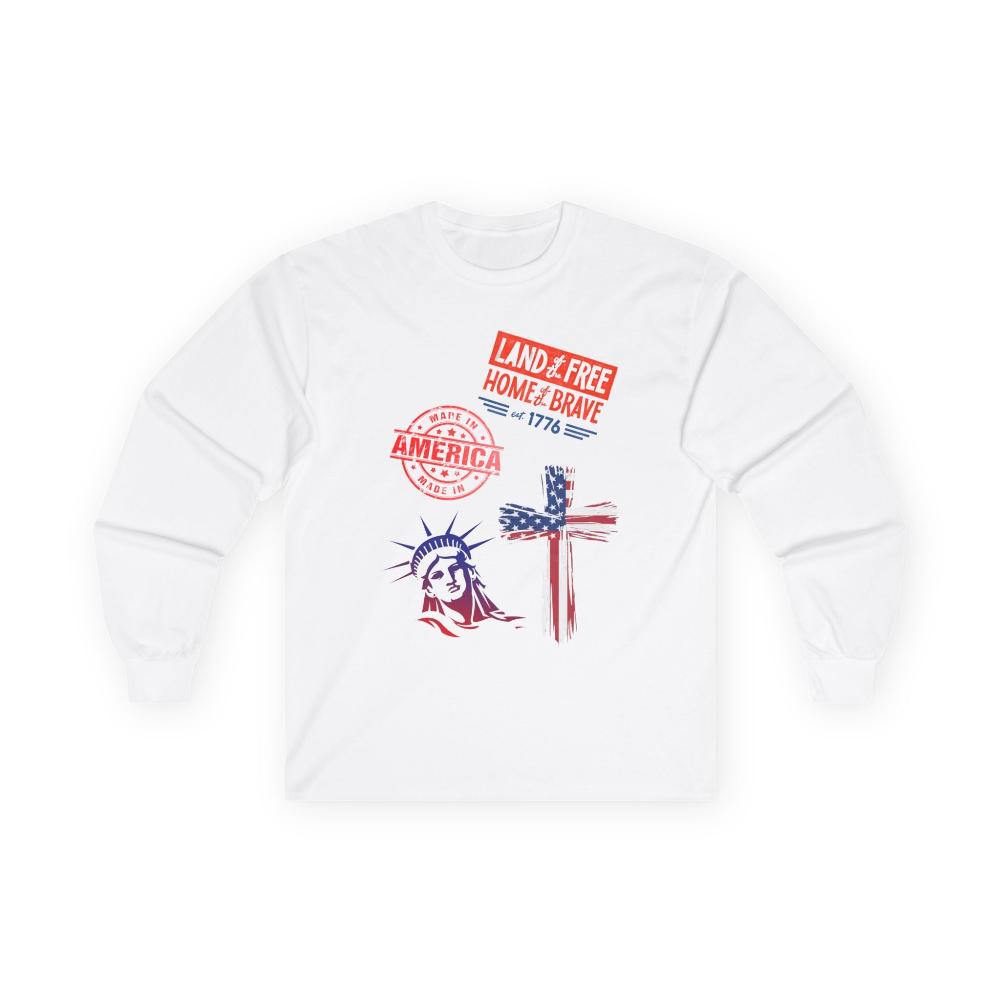 America- Red Edition Long Sleeve Classic Fit