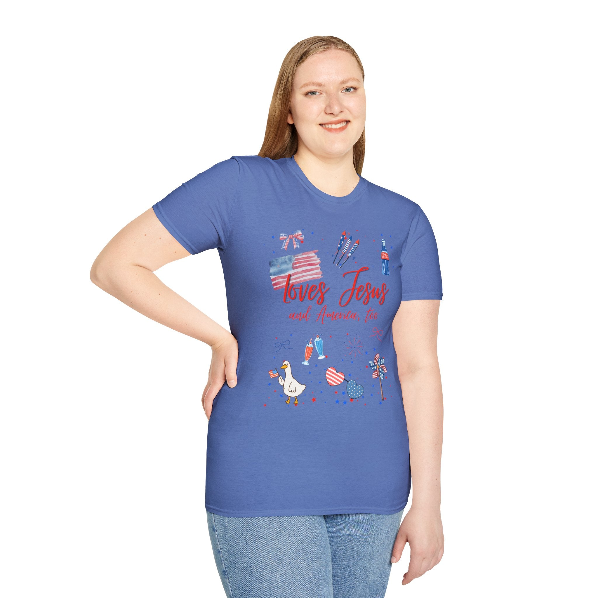 Loves Jesus - Red Edition Classic Fit T-shirt