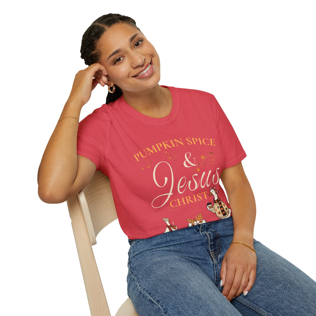 Pumpkin Spice & Jesus T-shirt