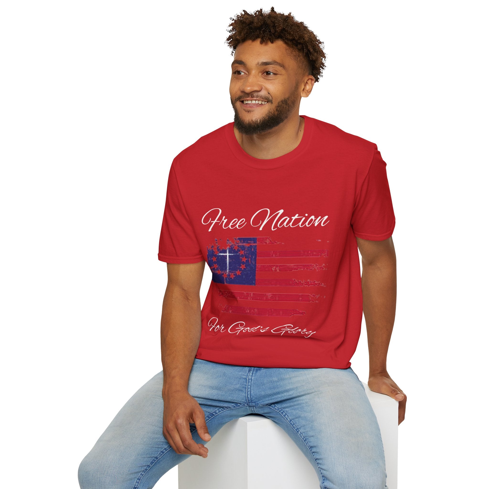 Free Nation - White Edition Classic Fit T-shirt
