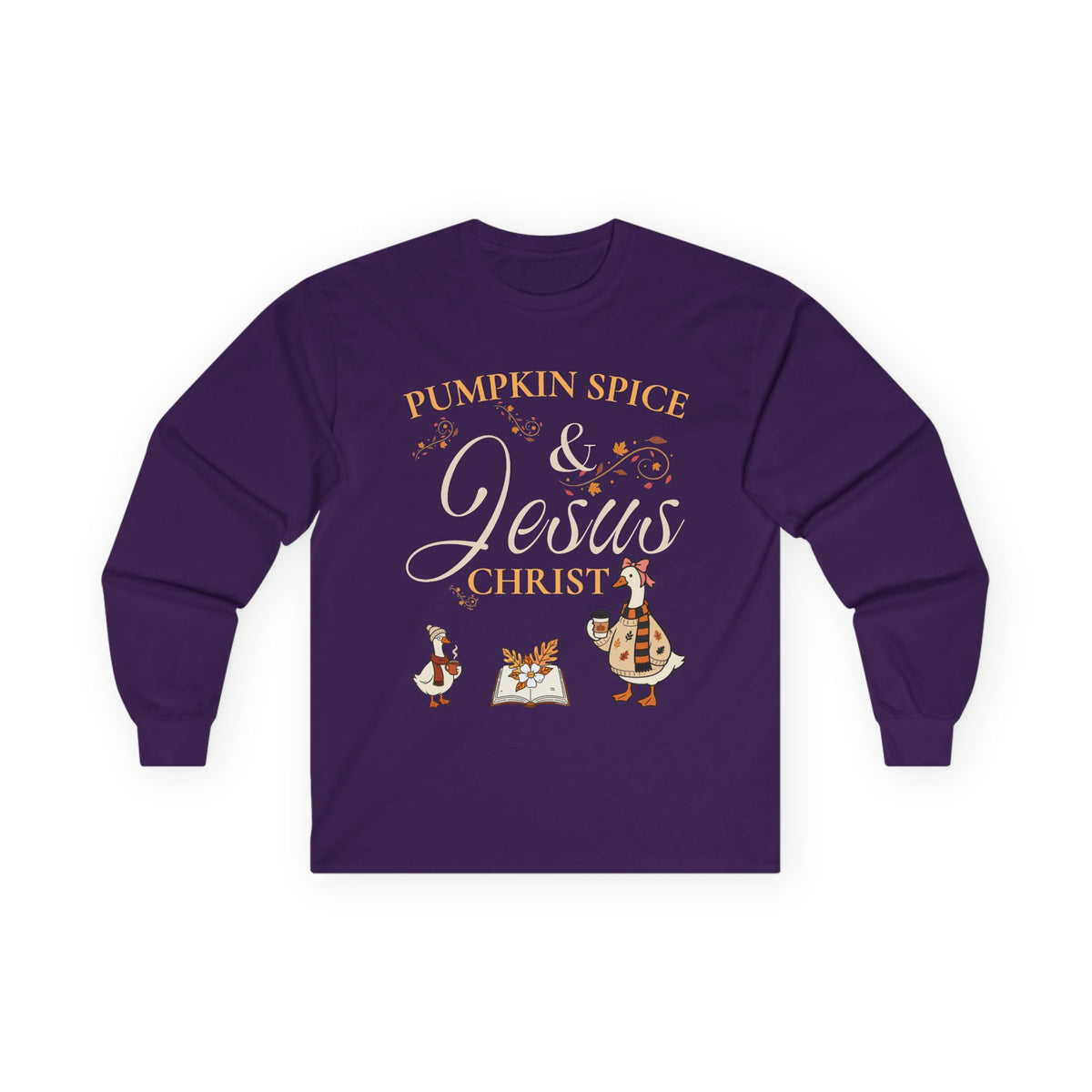 Pumpkin Spice & Jesus Long sleeve