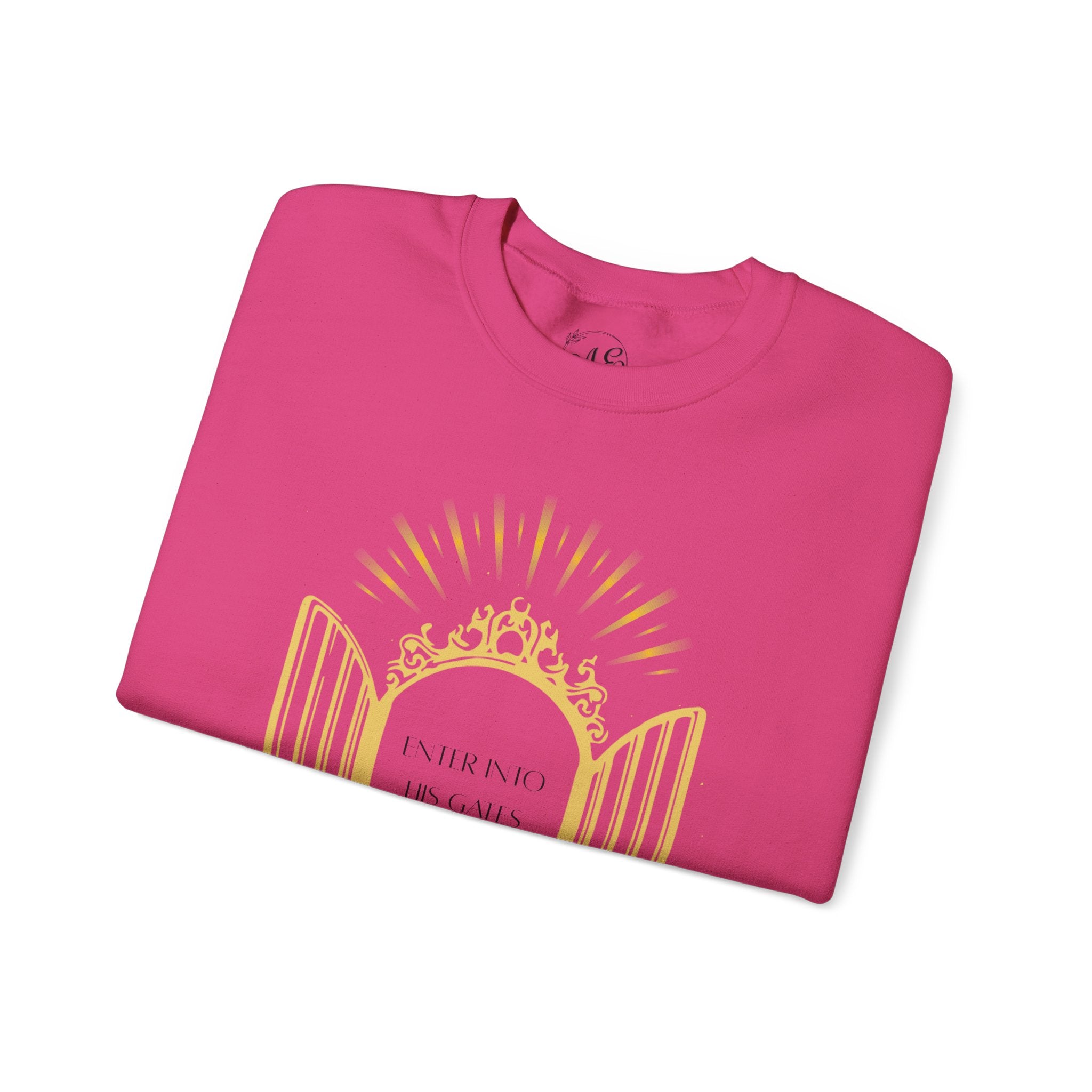 Enter Into His Gates Crewneck Sweatshirt