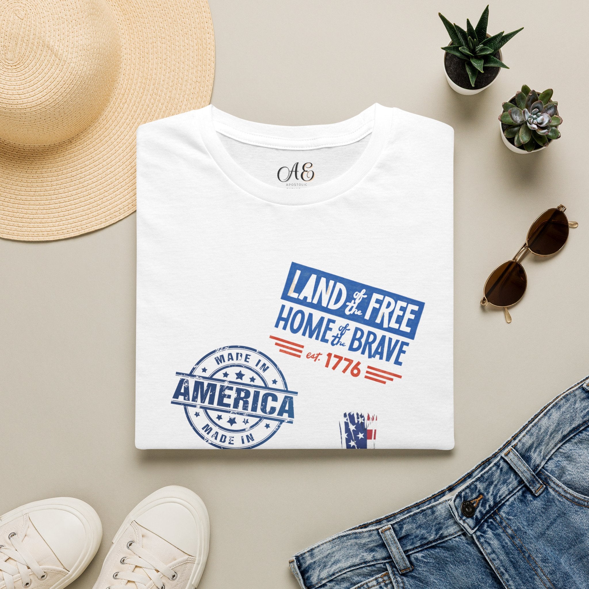 America - Blue Edition Classic Fit T-shirt