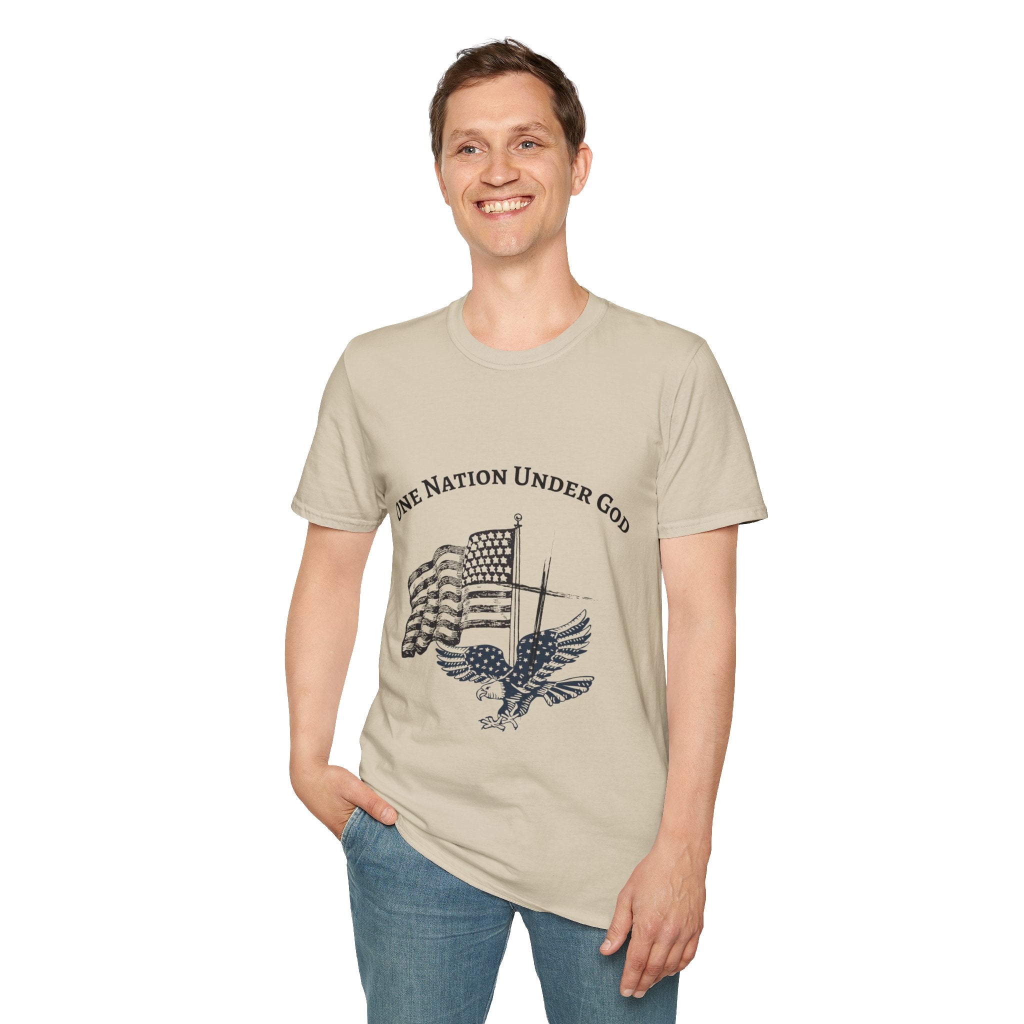 One Nation - Blue Edition Classic Fit T-shirt