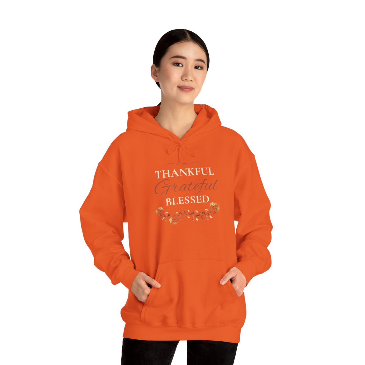 Thankful, Grateful, Blessed Hoodie