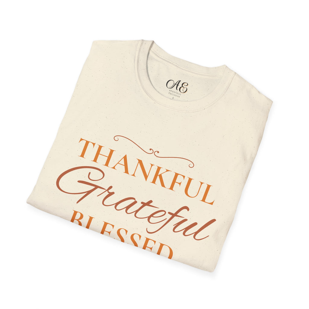 Thankful, Grateful, Blessed T-shirt