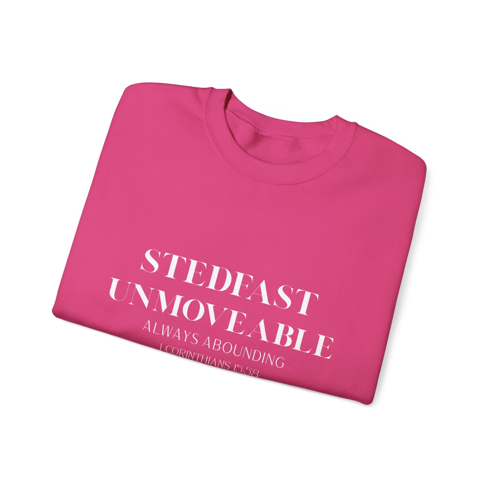 Steadfast Unmovable Crewneck Sweatshirt
