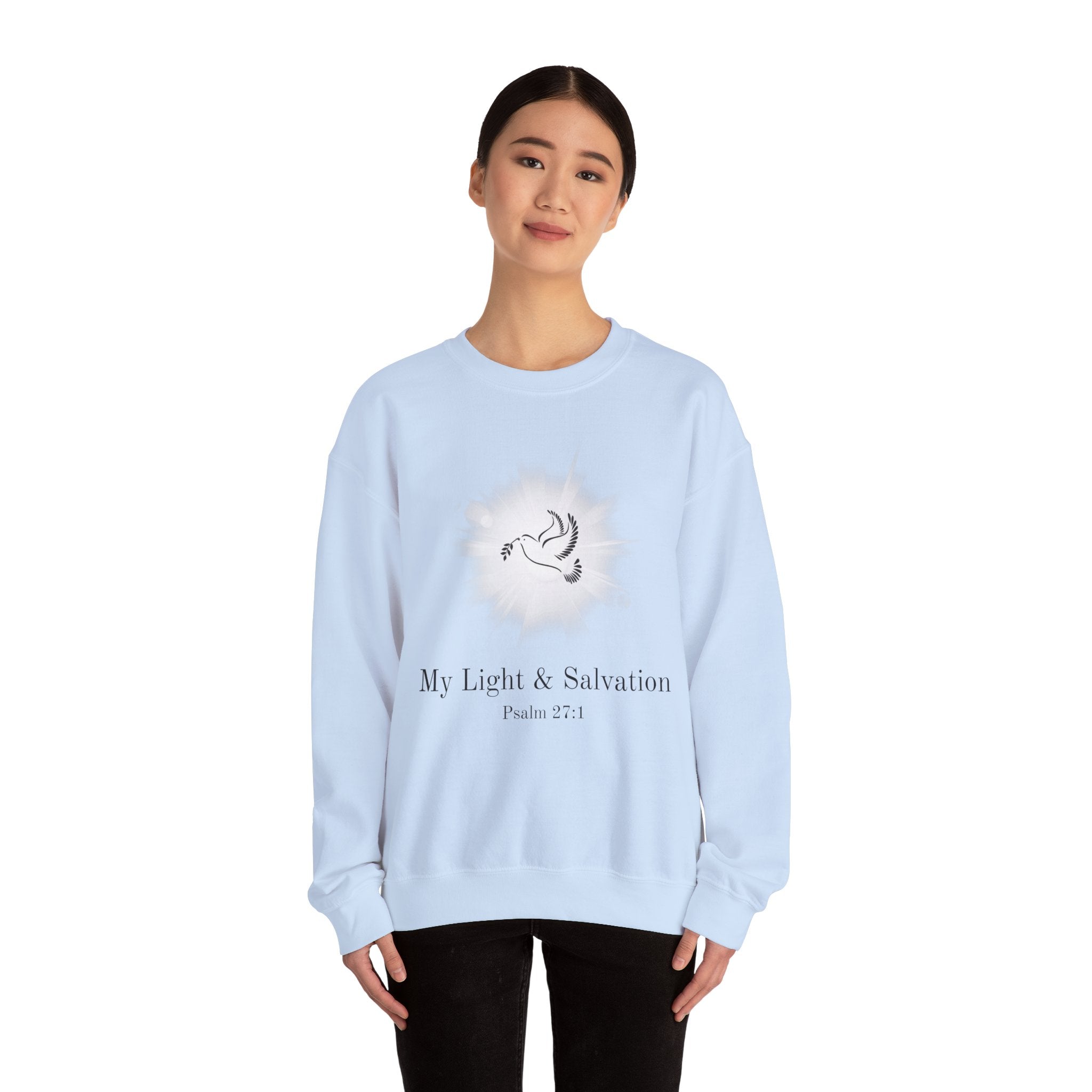 My Light & Salvation Crewneck Sweatshirt