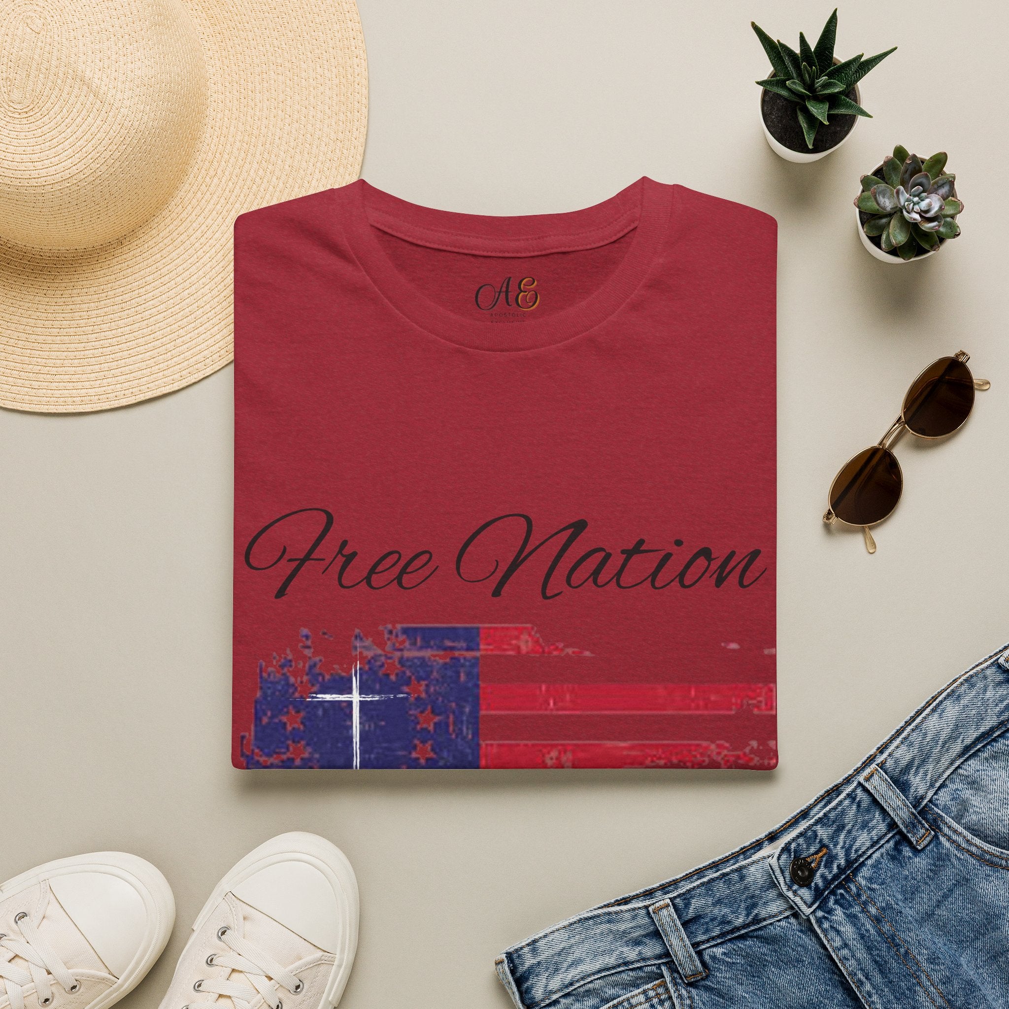 Free Nation - Black Edition Classic Fit T-shirt