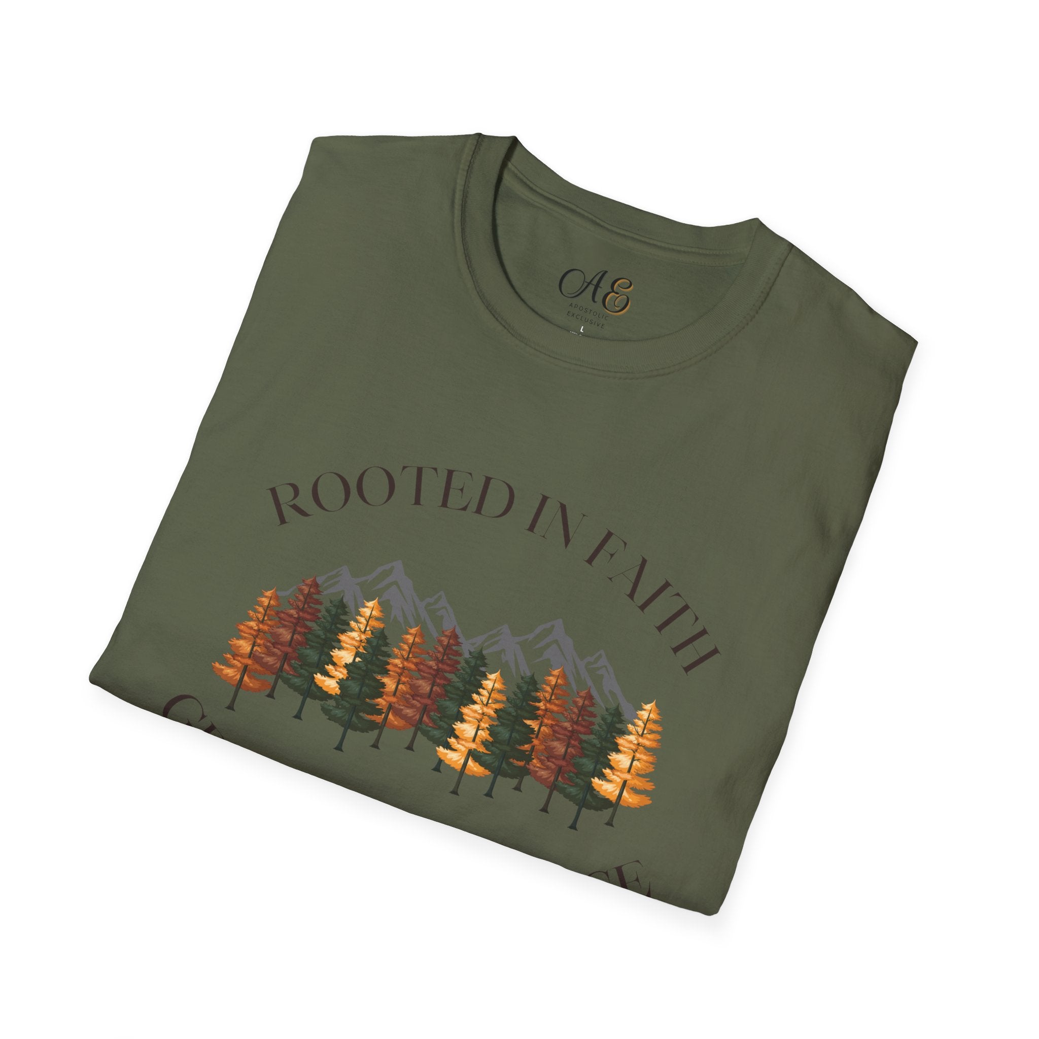 Rooted in Him T-shirt