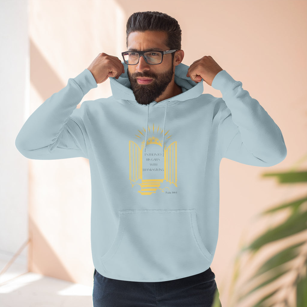 Enter Into His Gates Hoodie