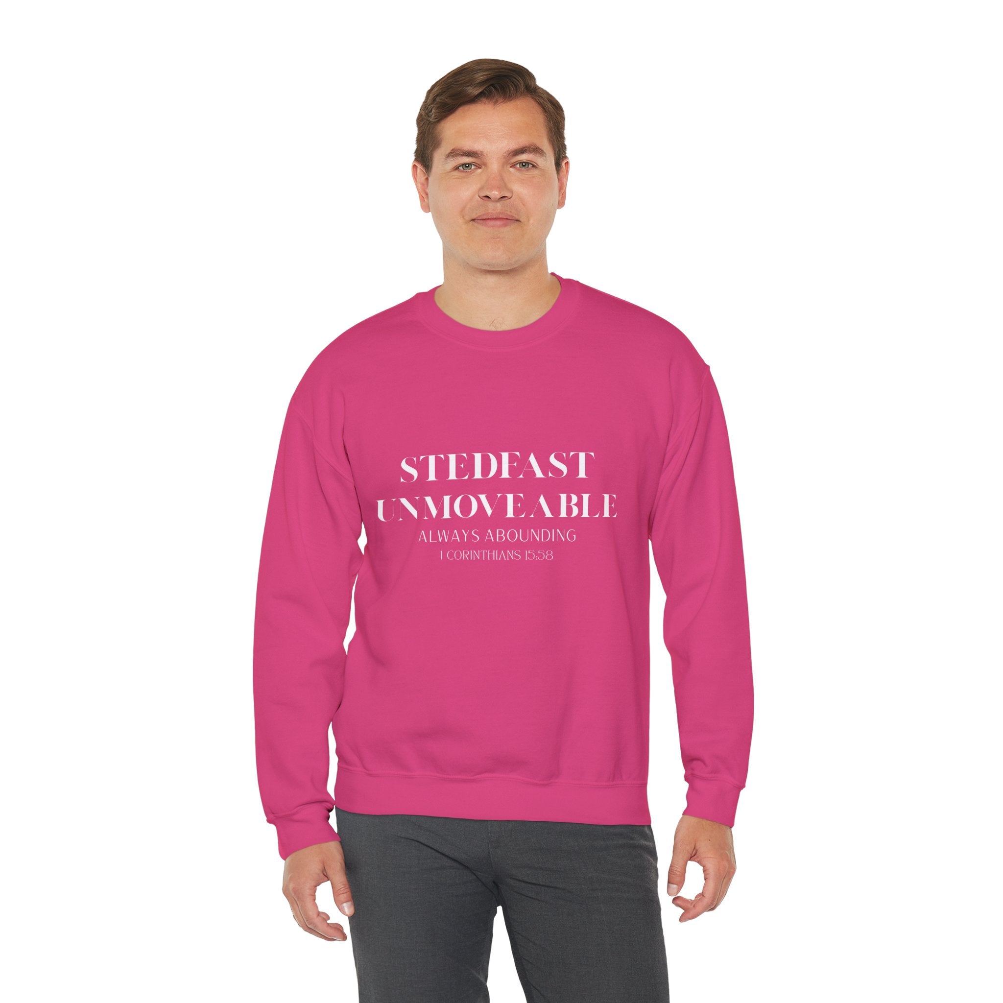 Steadfast Unmovable Crewneck Sweatshirt