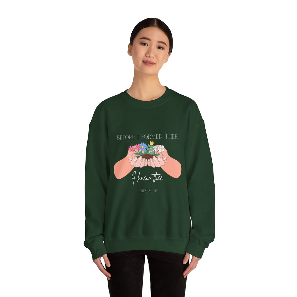 I Knew Thee Crewneck Sweatshirt