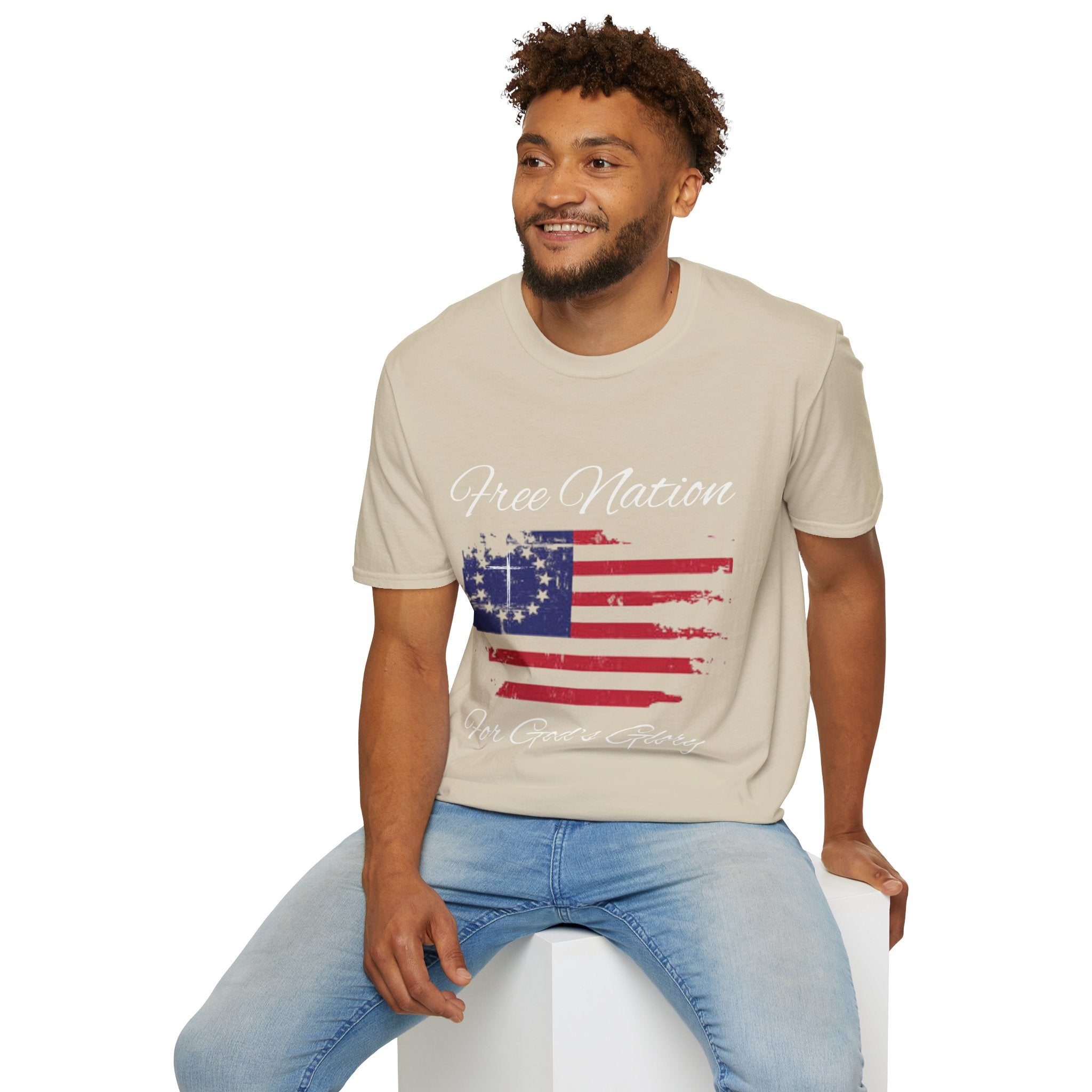 Free Nation - White Edition Classic Fit T-shirt