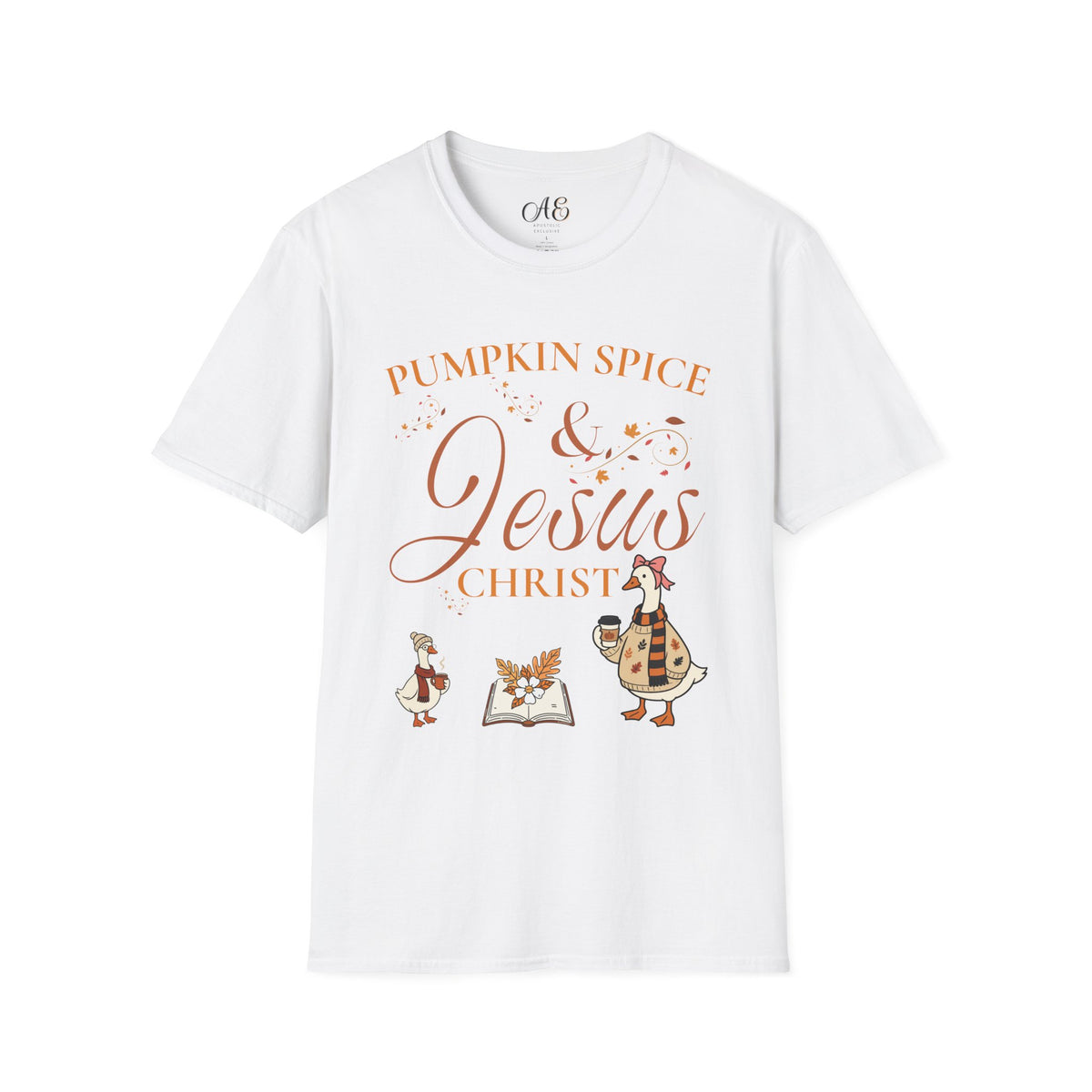 Pumpkin Spice & Jesus T-shirt