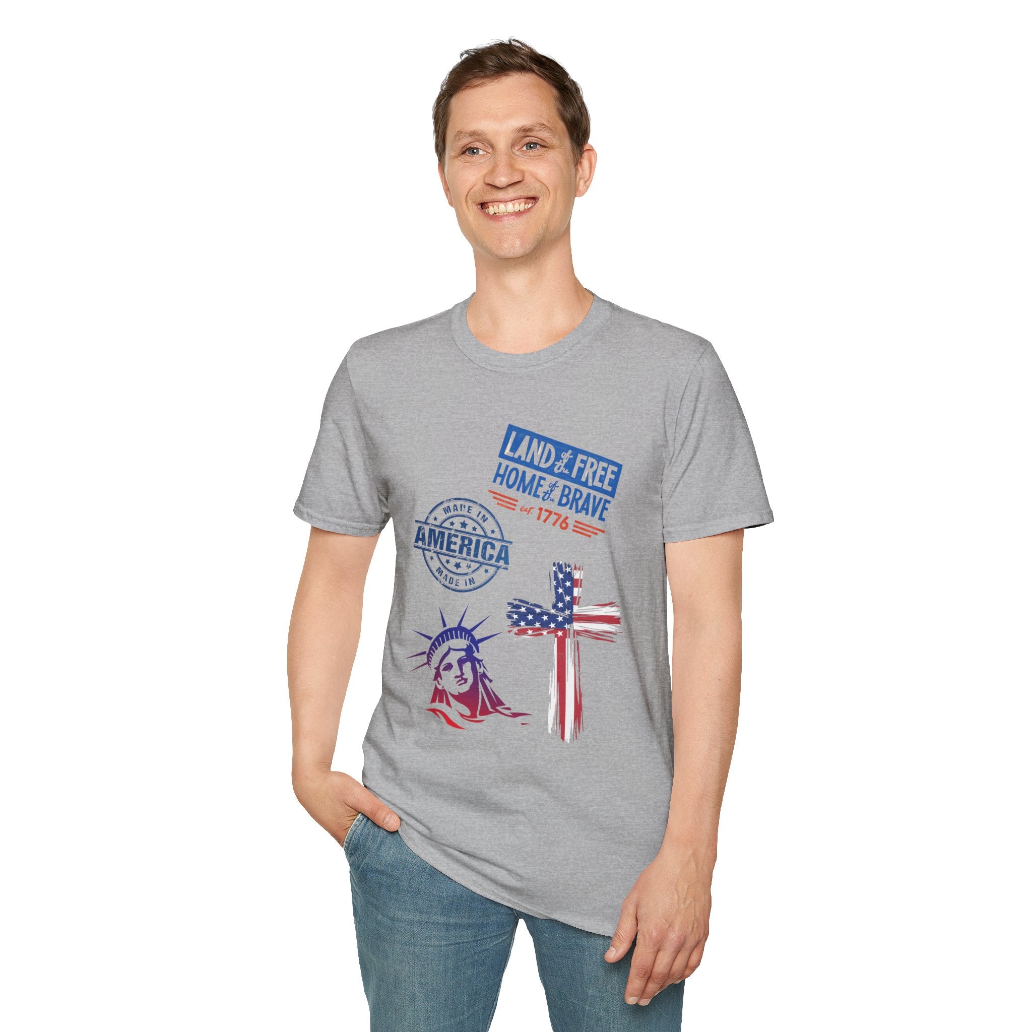 America - Blue Edition Classic Fit T-shirt
