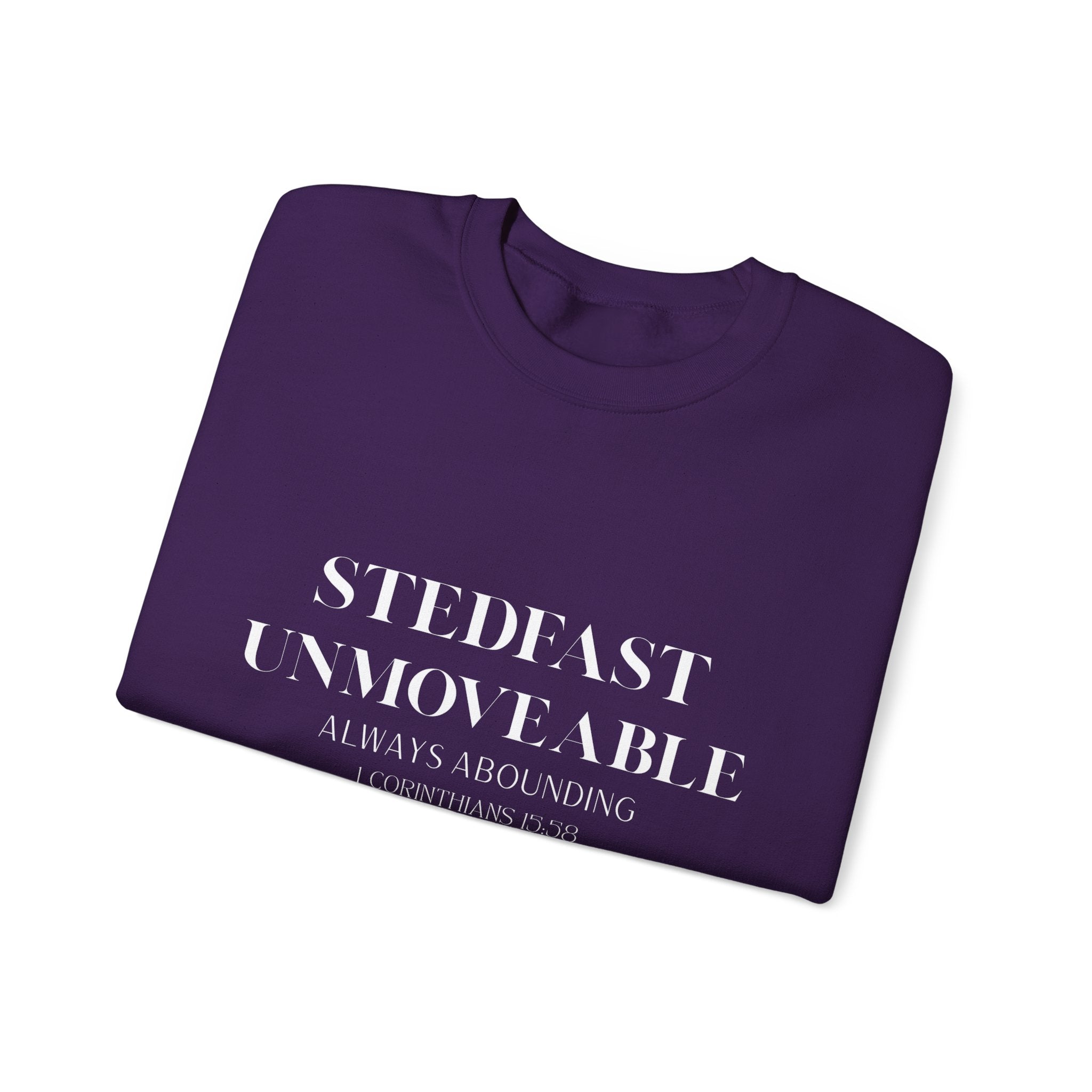 Steadfast Unmovable Crewneck Sweatshirt
