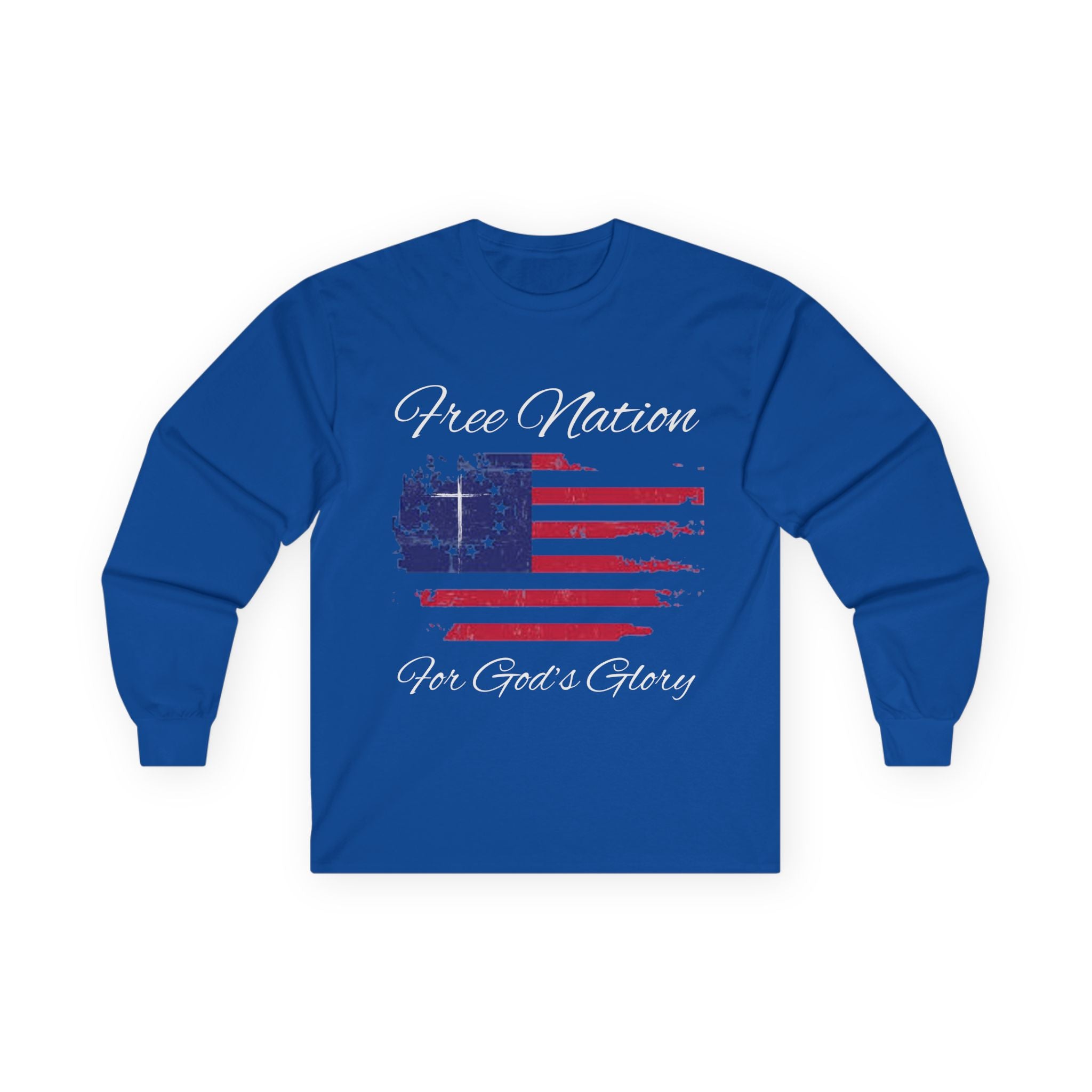 Free Nation- White Edition Long Sleeve Classic Fit