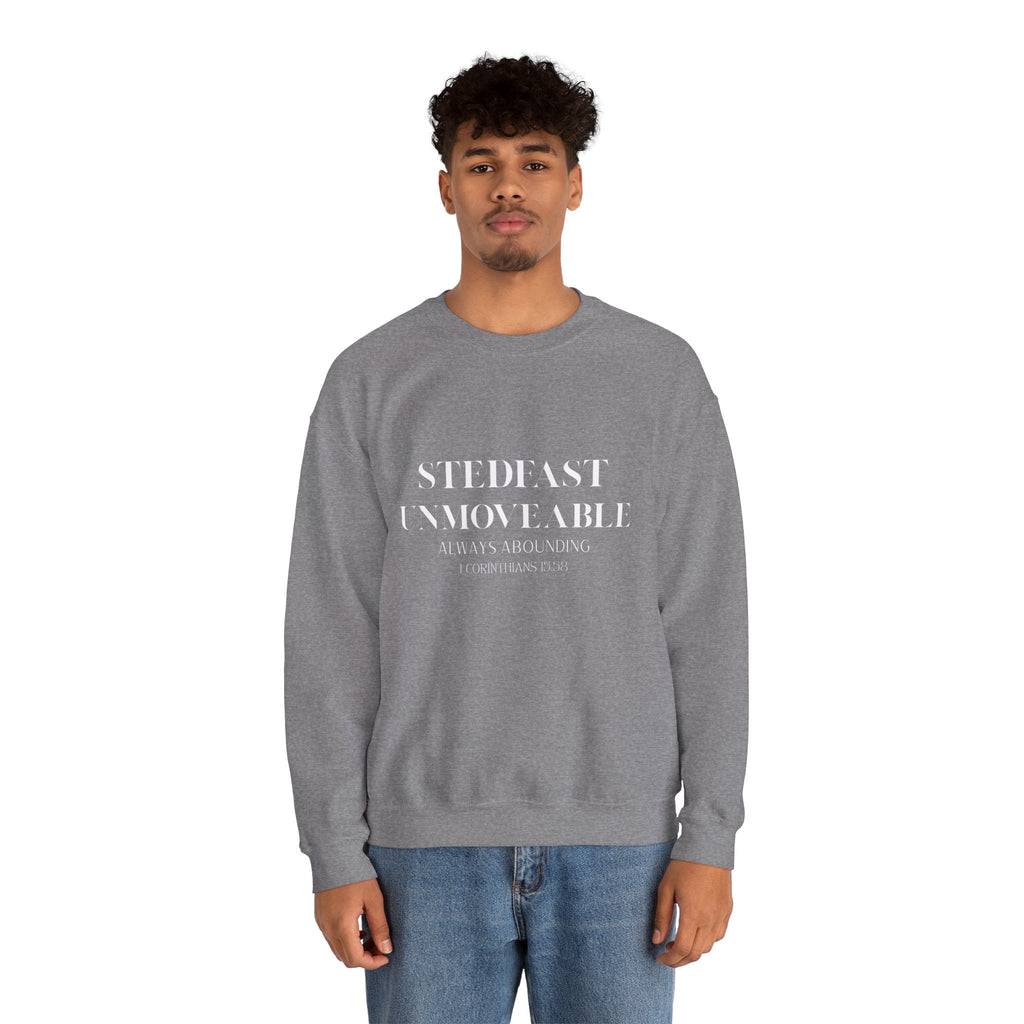 Steadfast Unmovable Crewneck Sweatshirt