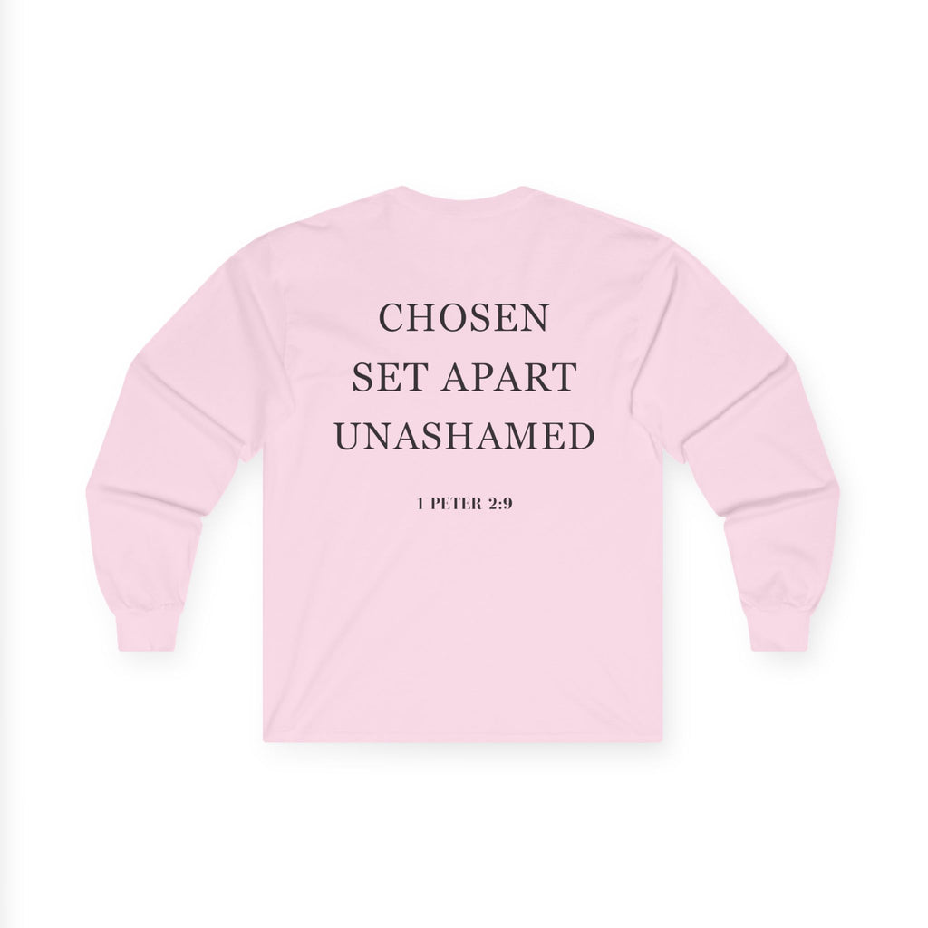 Chosen Set Apart Unashamed Unisex Long sleeve