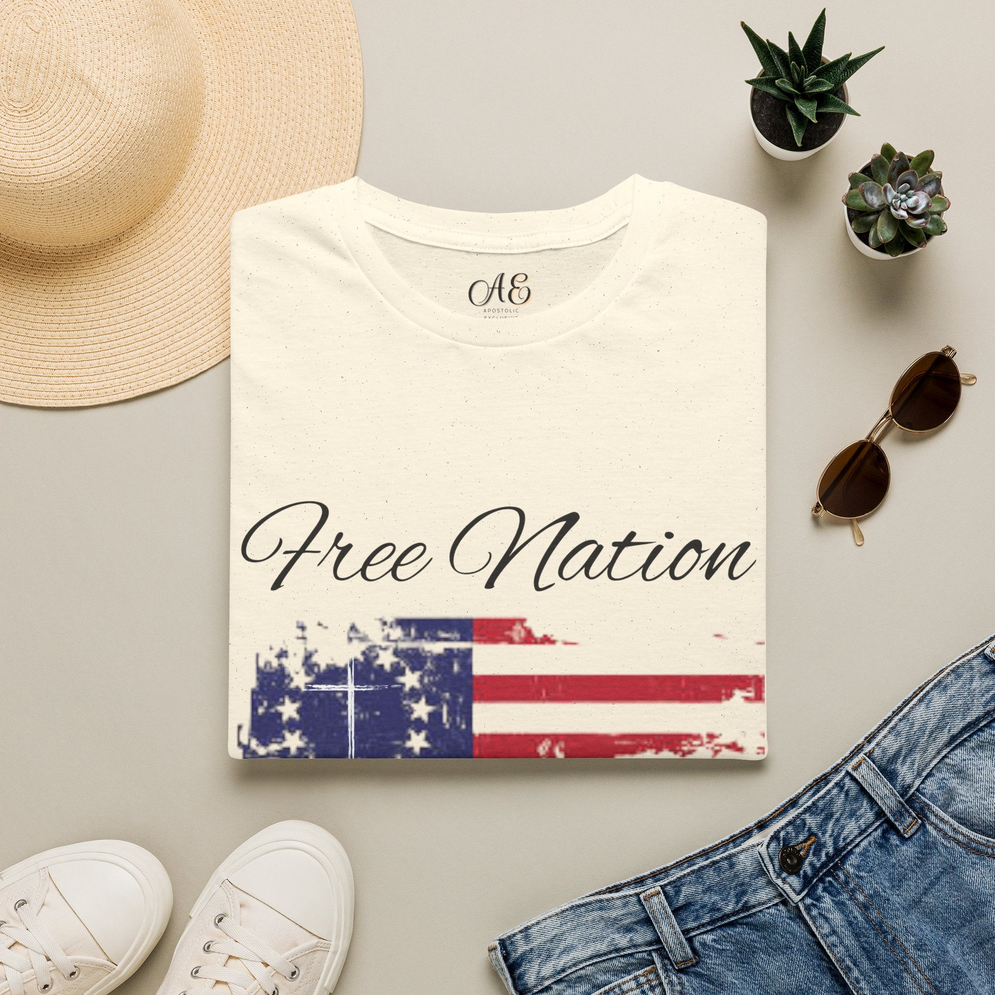 Free Nation - Black Edition Classic Fit T-shirt