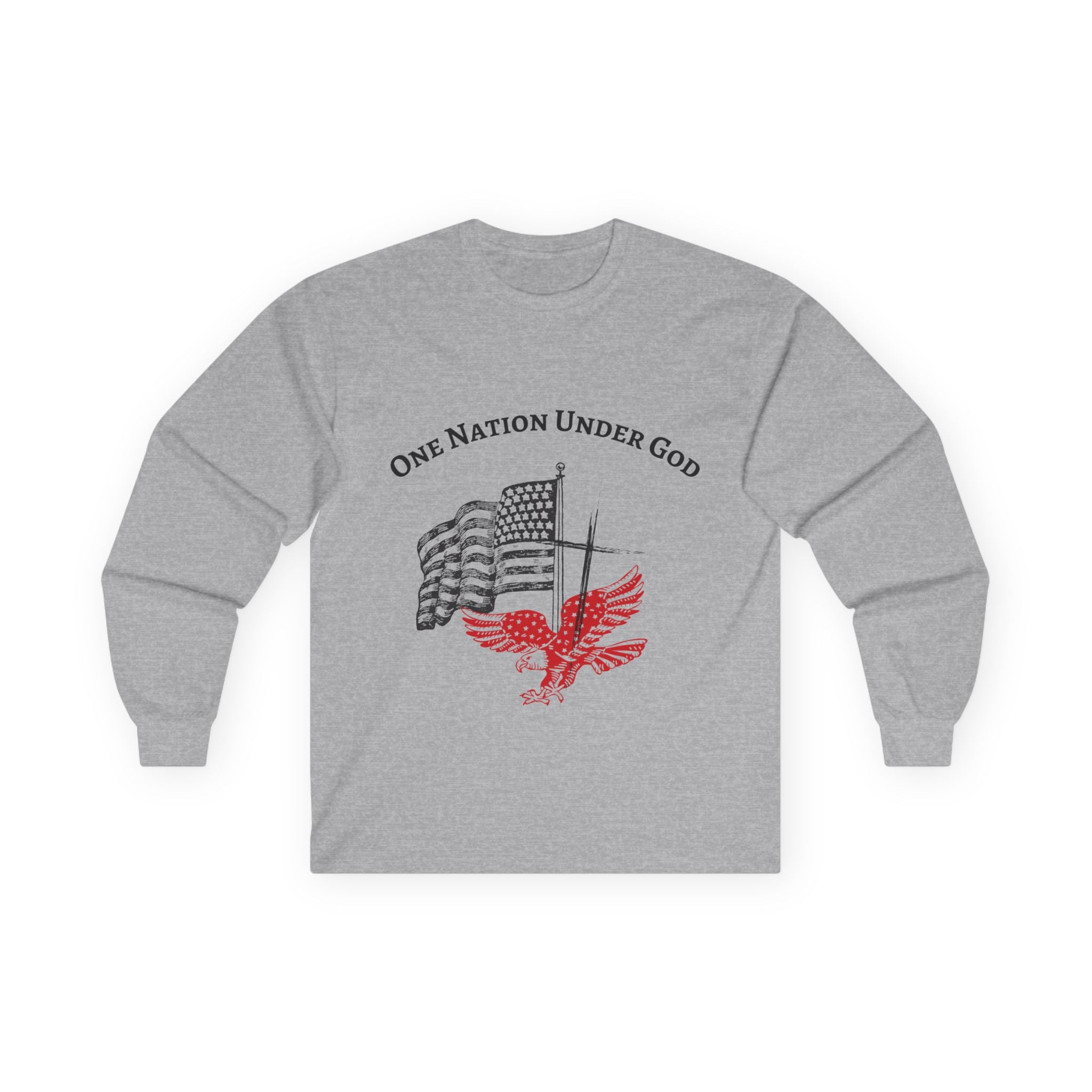 One Nation- Red Edition Long Sleeve Classic Fit