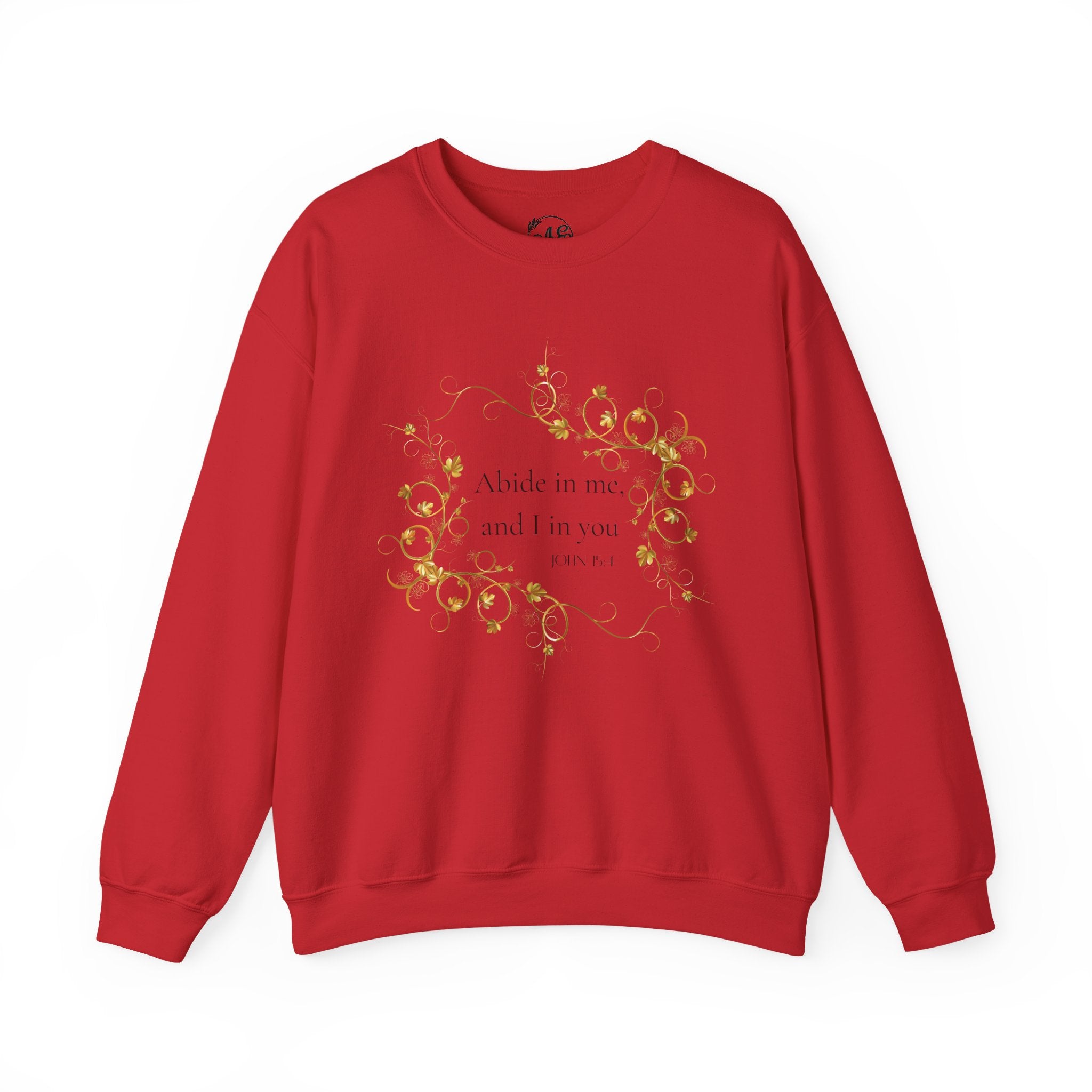 Abide In Him Crewneck Sweatshirt