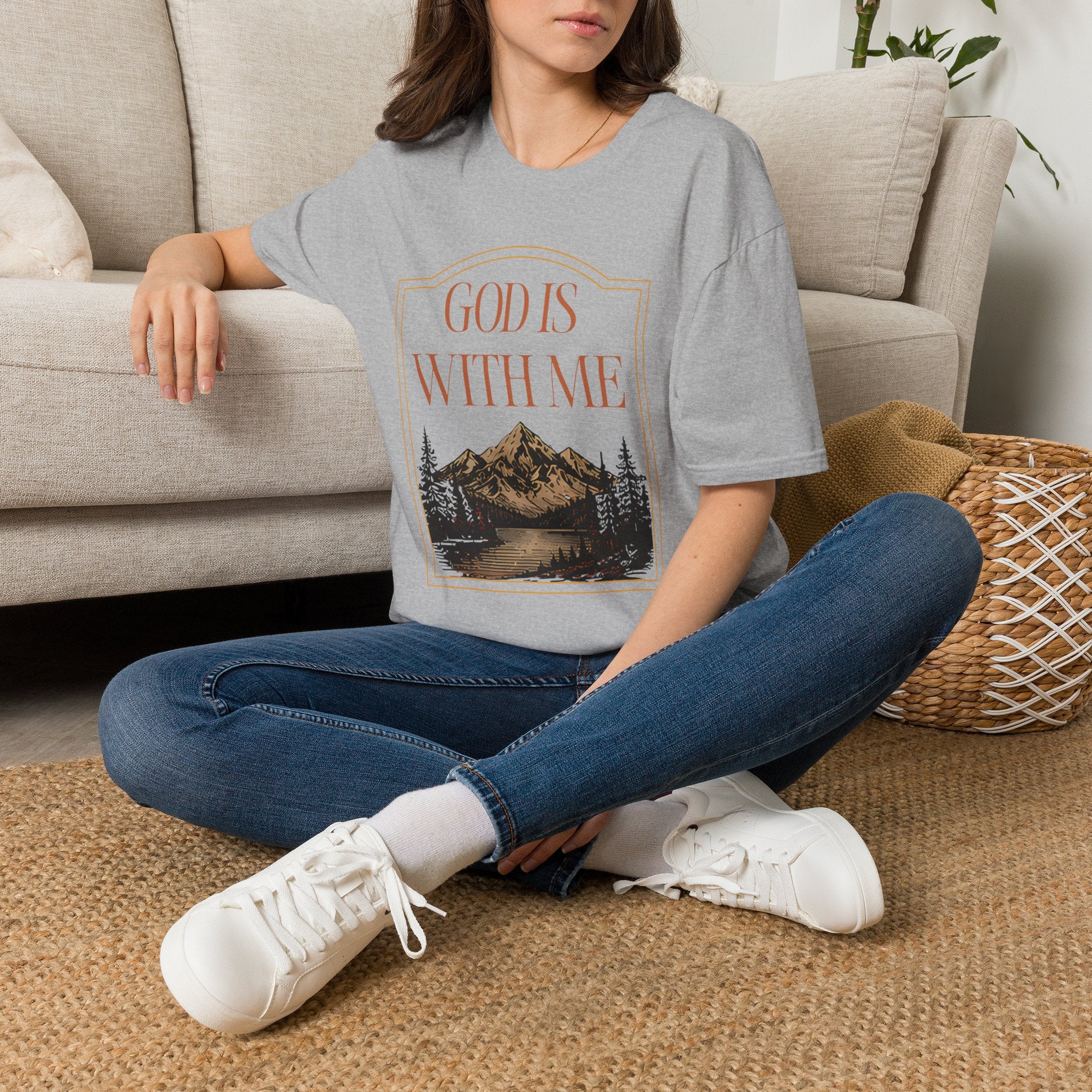 God is With Me T-shirt