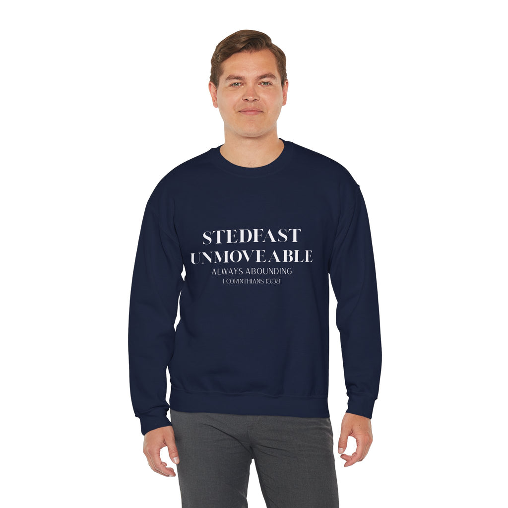 Steadfast Unmovable Crewneck Sweatshirt