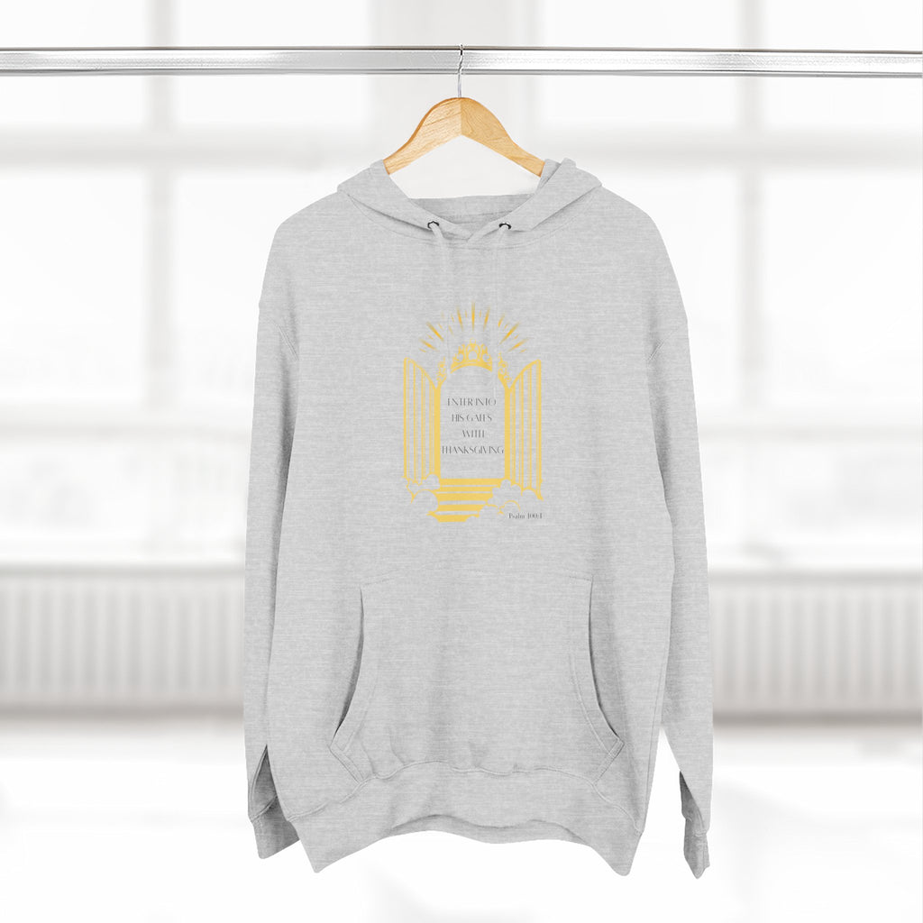 Enter Into His Gates Hoodie