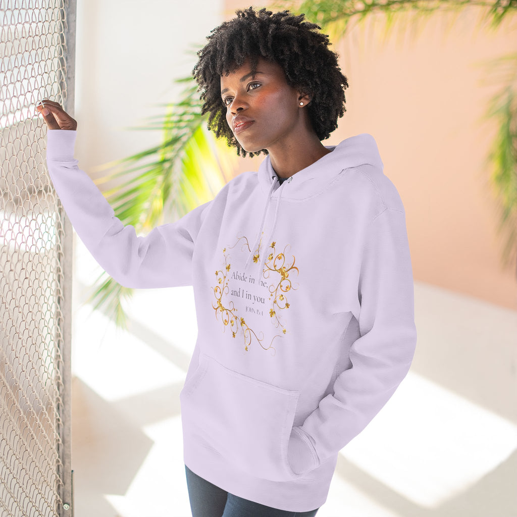 Abide in Him Hoodie
