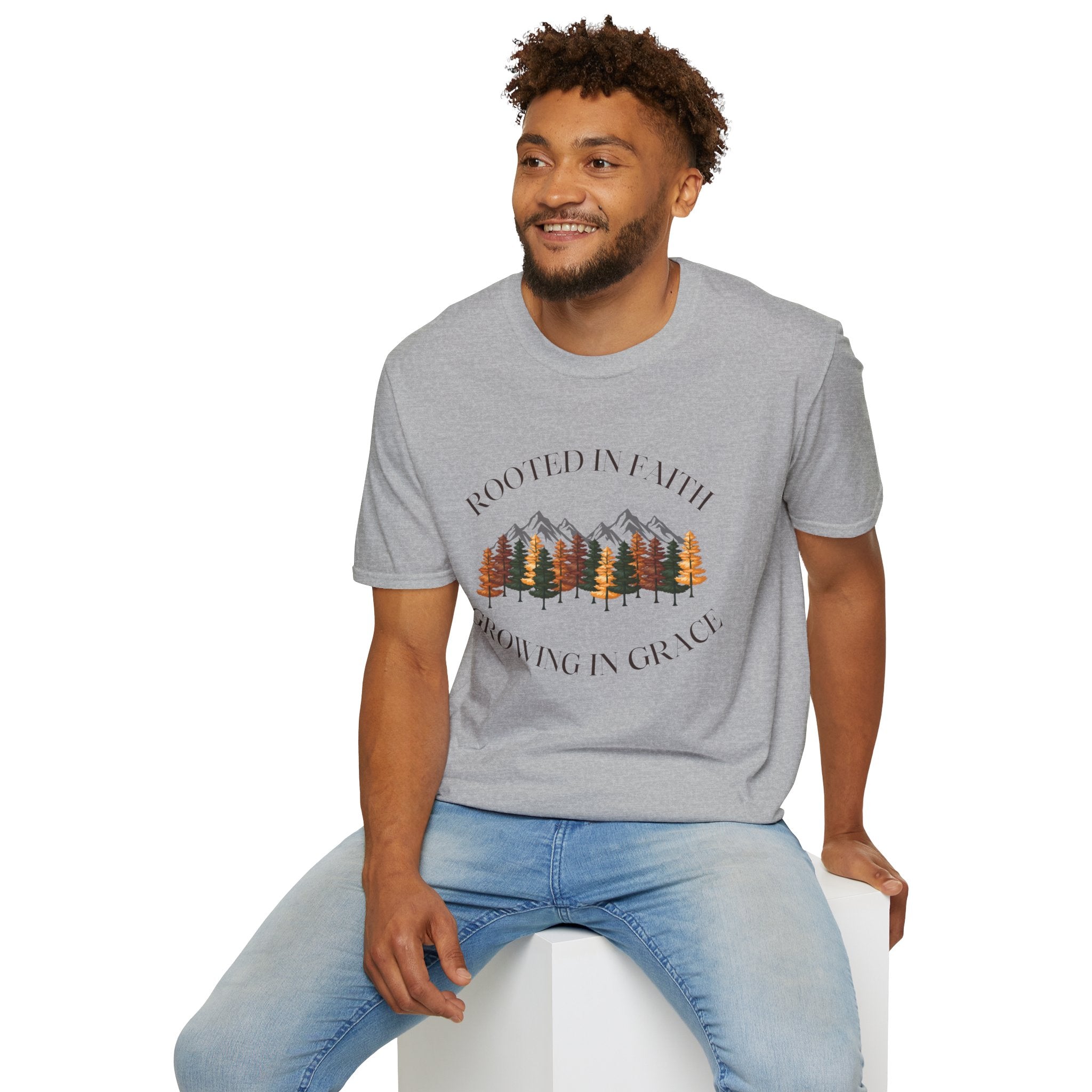 Rooted in Him T-shirt